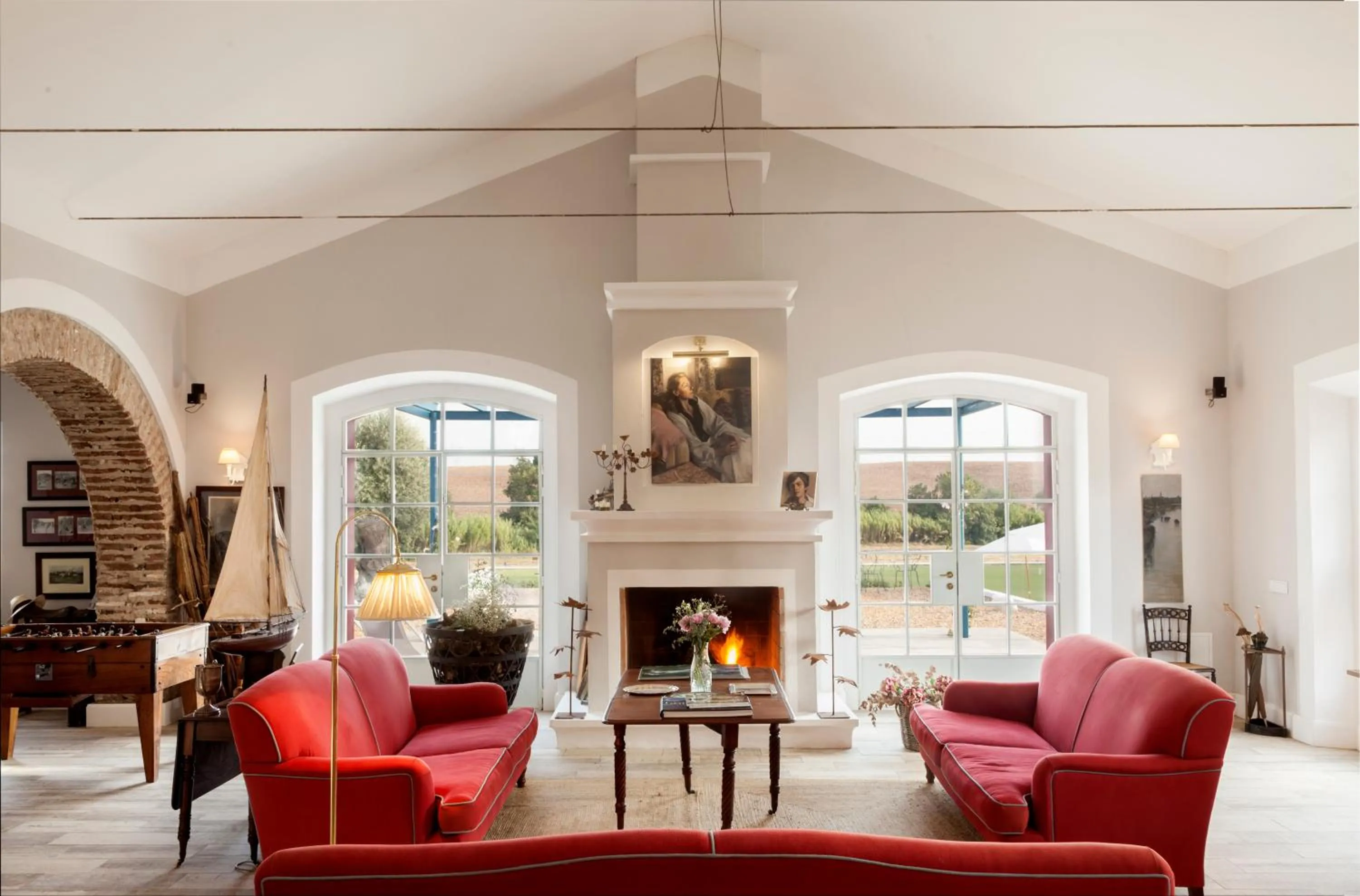 Living room in Quinta da Chaminé