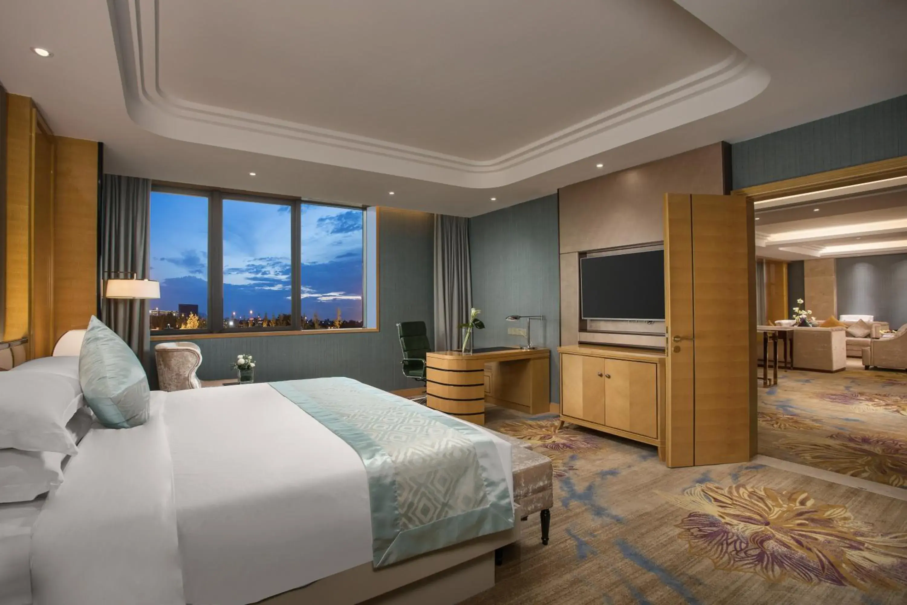 Bed in Wyndham HangZhou East Bed in Wyndham HangZhou East