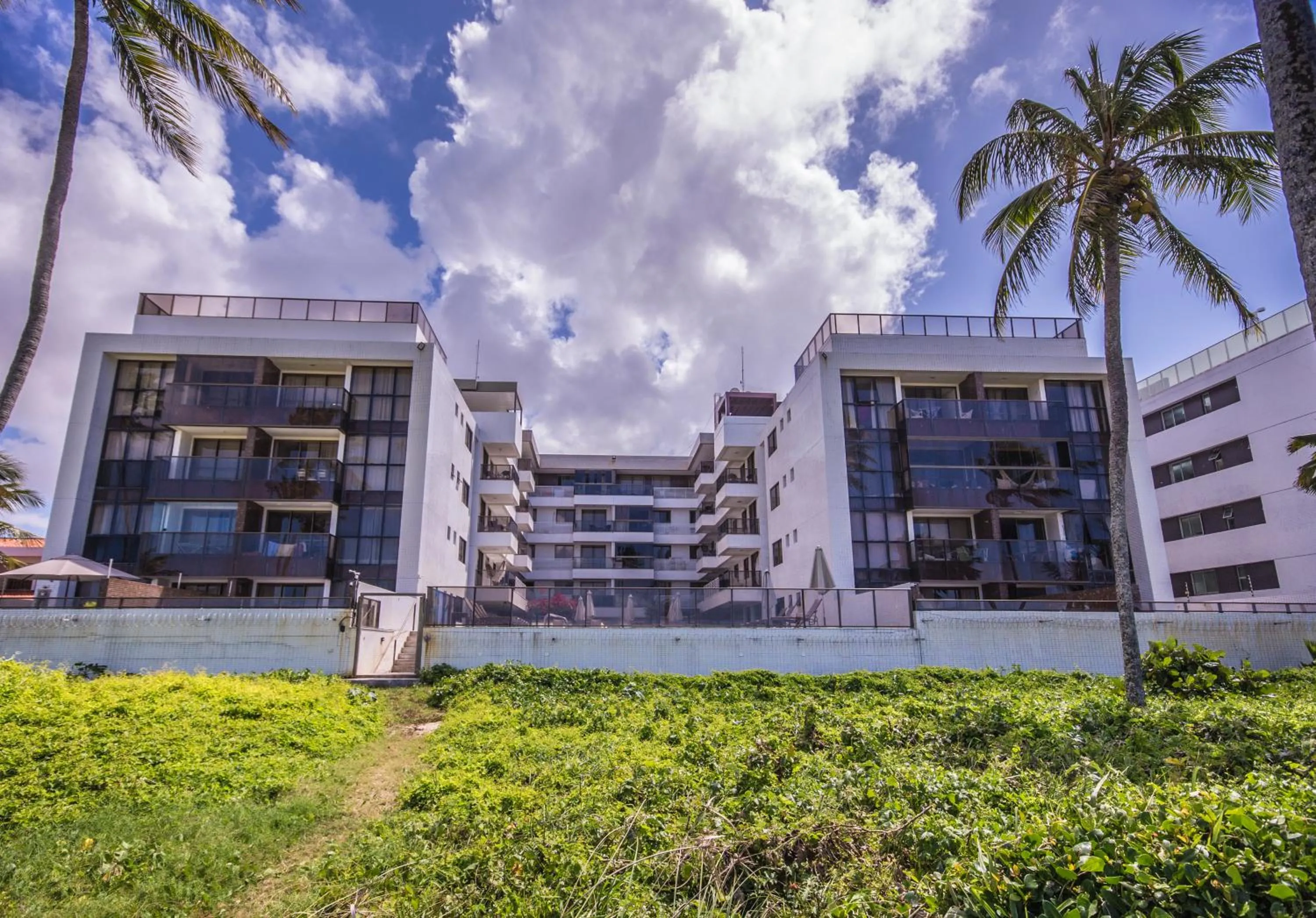Facade/entrance in Unique Beach - Pé Na Areia