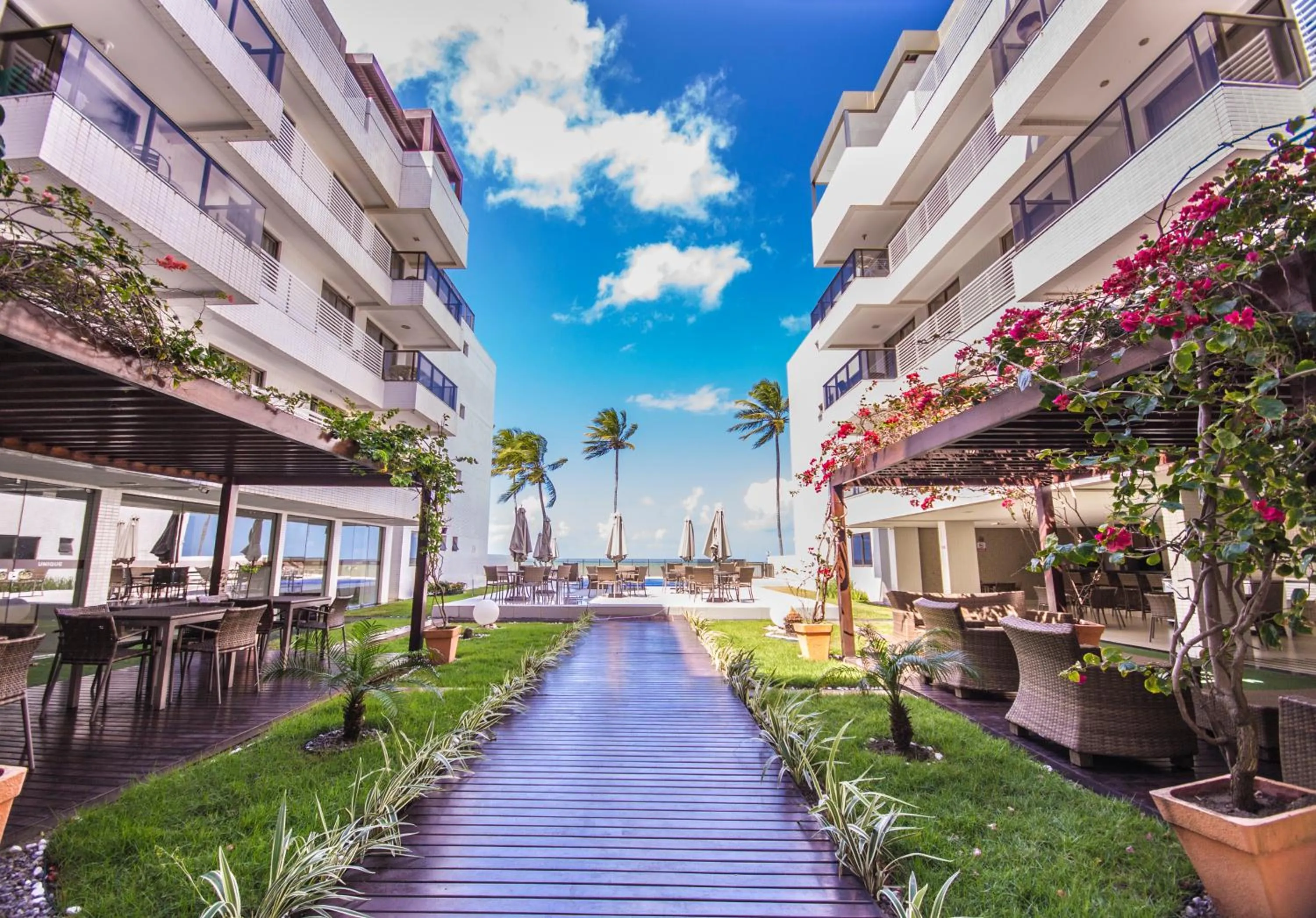 Garden in Unique Beach - Pé Na Areia