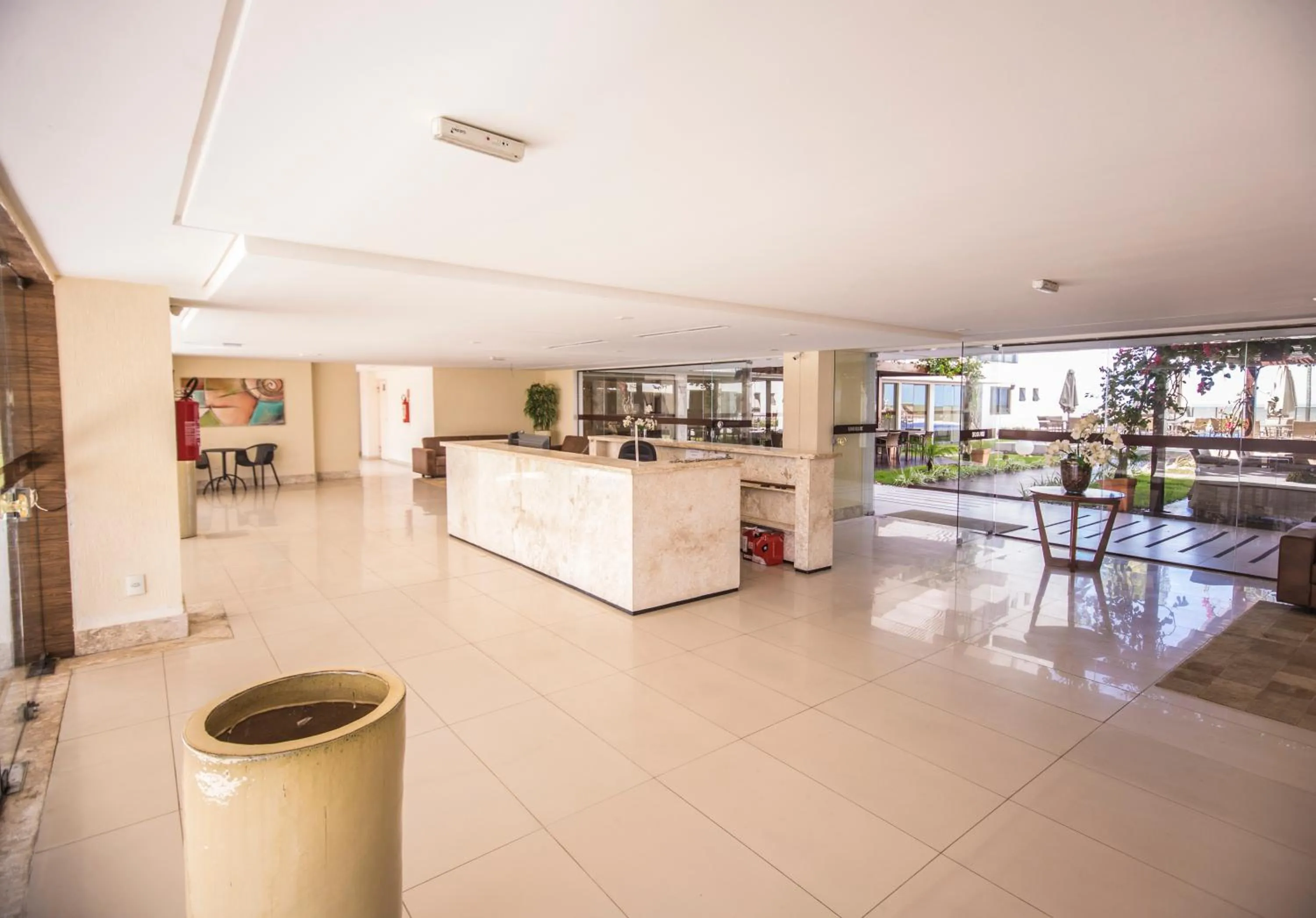 Lobby or reception in Unique Beach - Pé Na Areia