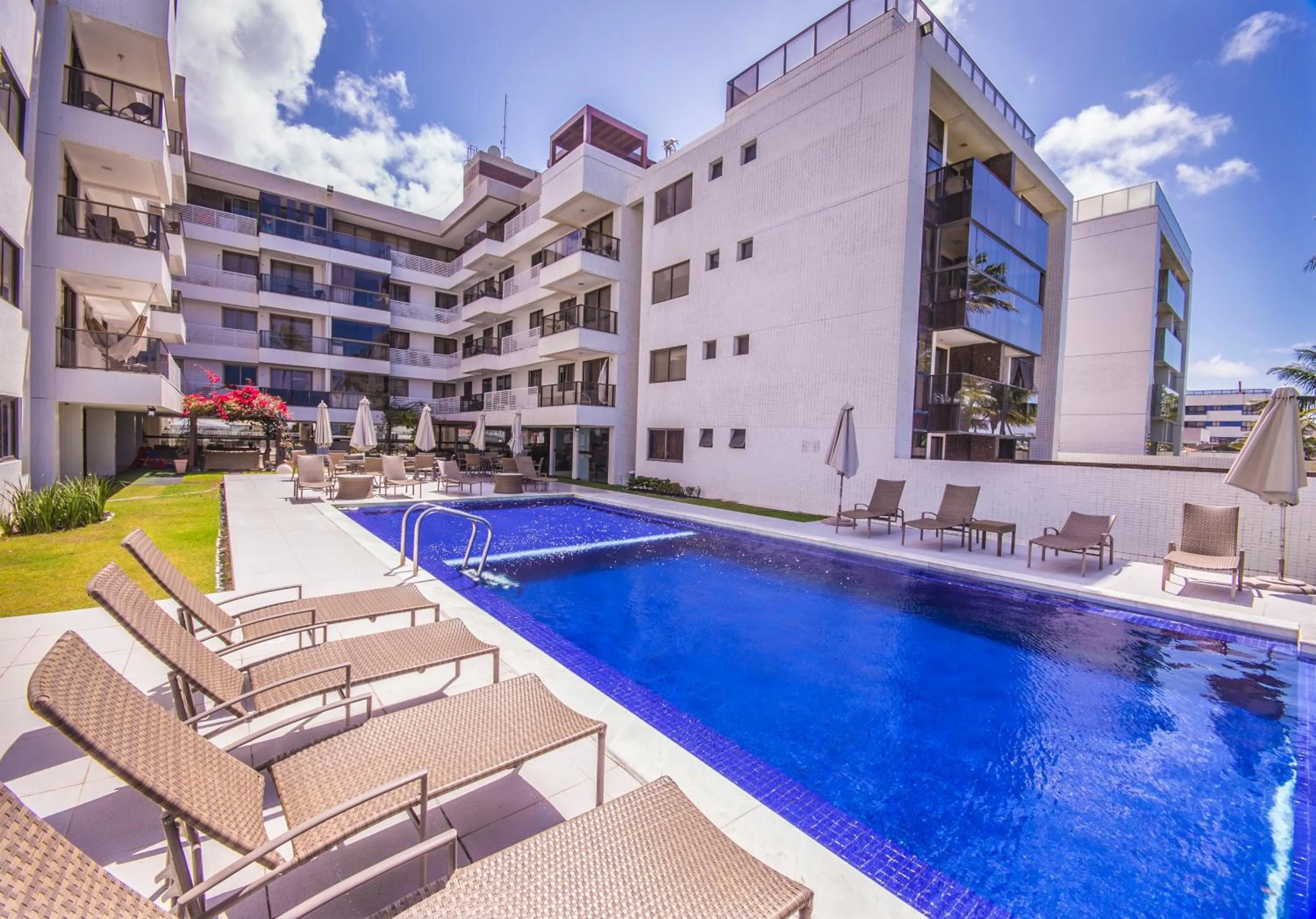 Swimming pool in Unique Beach - Pé Na Areia