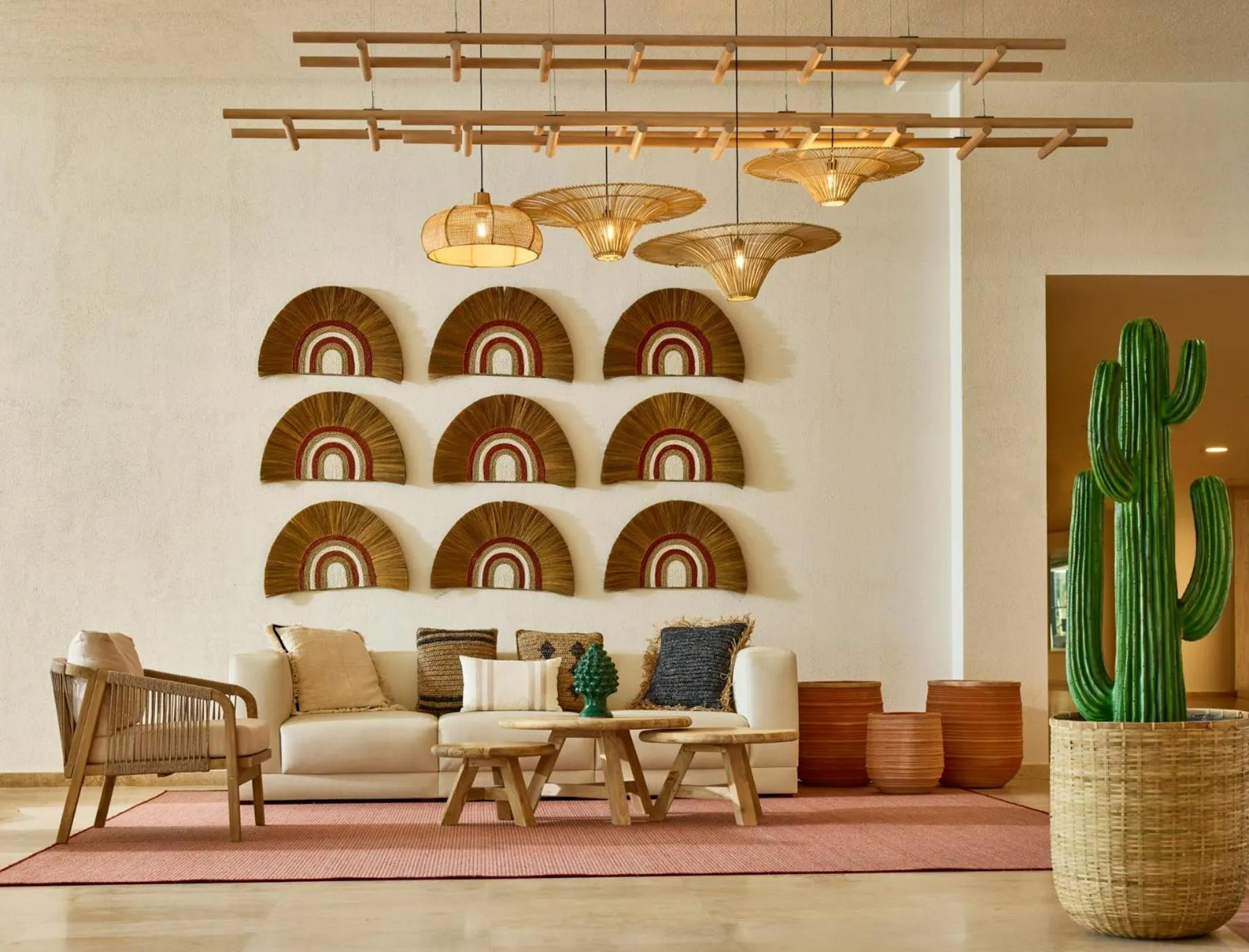 Lobby or reception in GranSerena Hotel