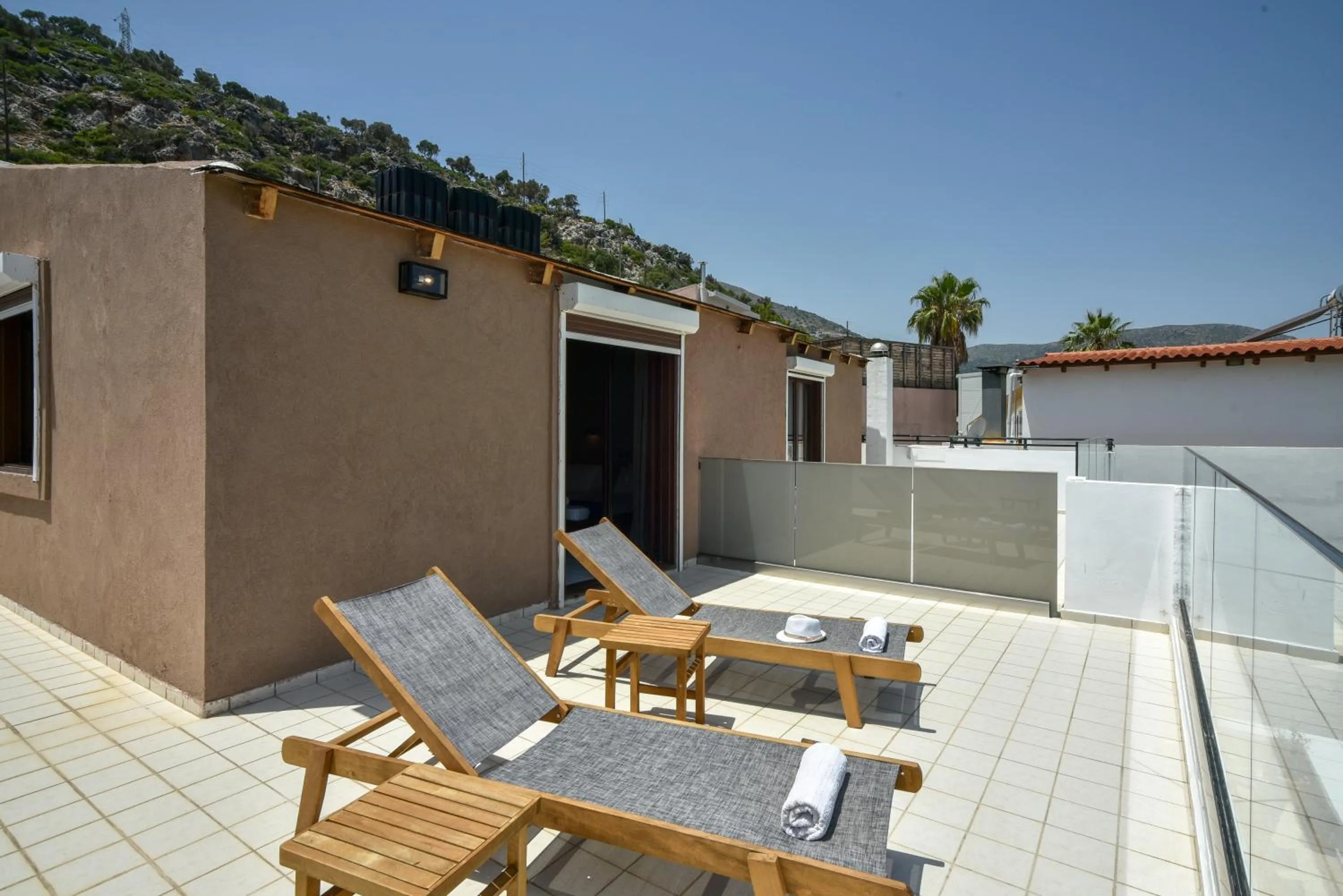 Balcony/Terrace in Iraklis Apartments