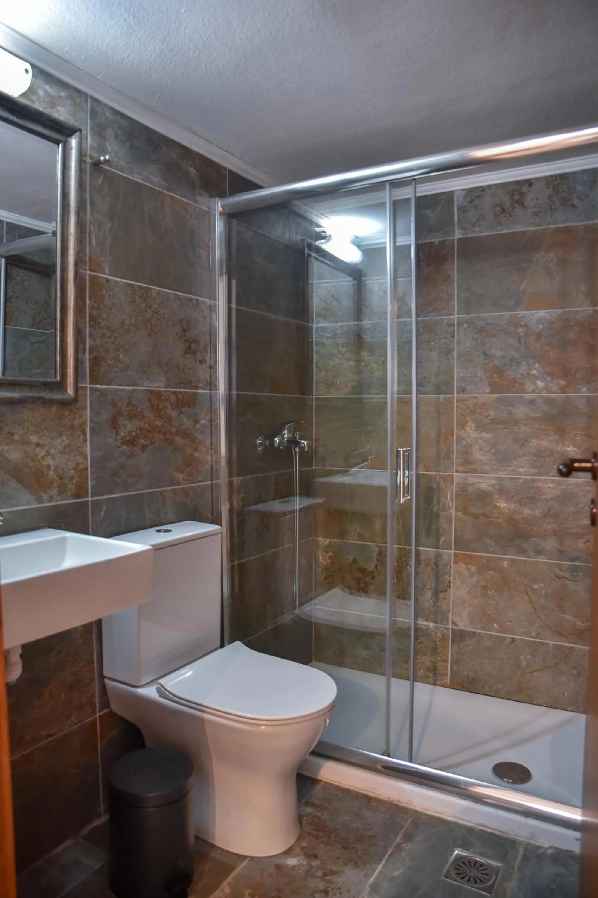 Bathroom in Iraklis Apartments