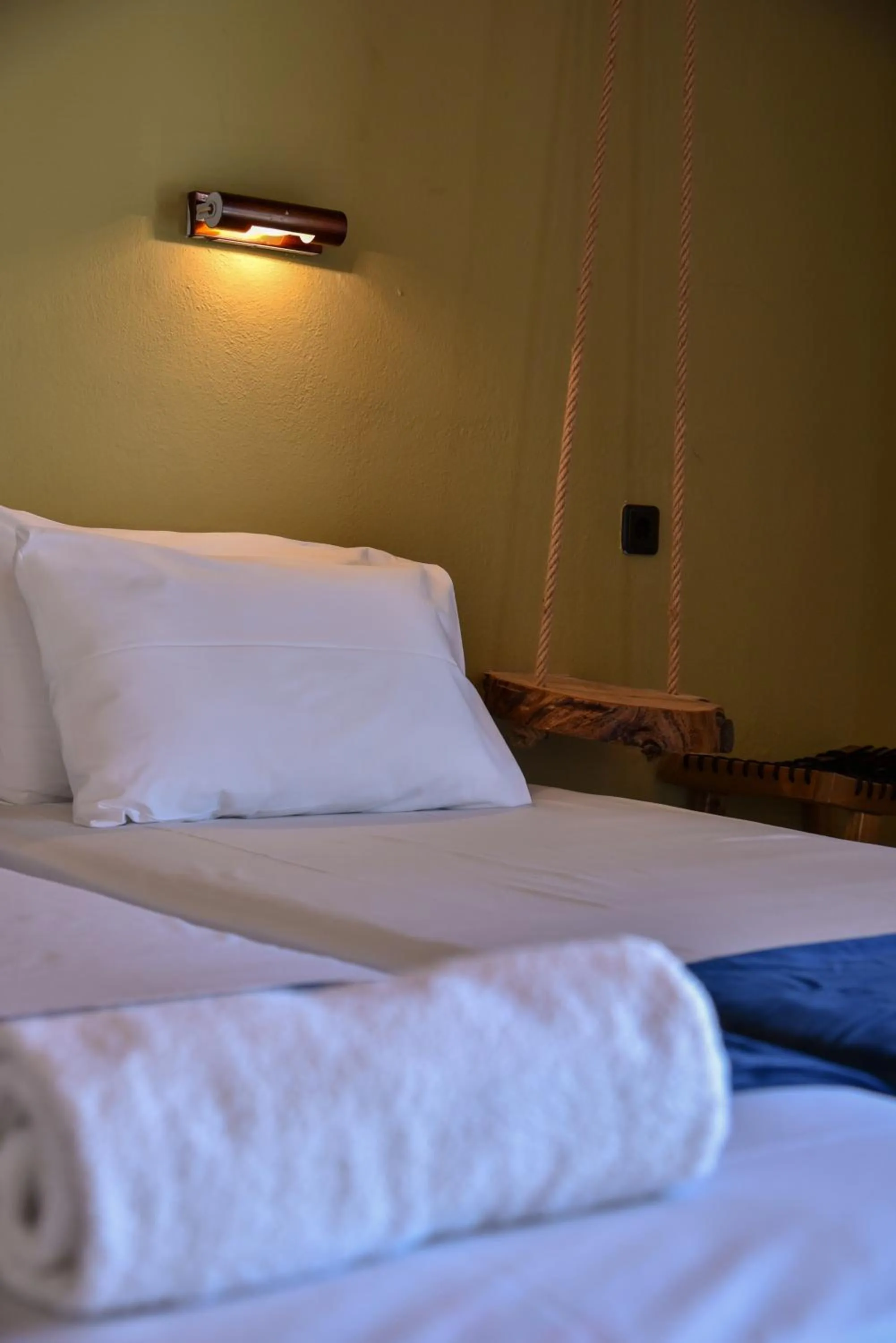 Bed in Iraklis Apartments