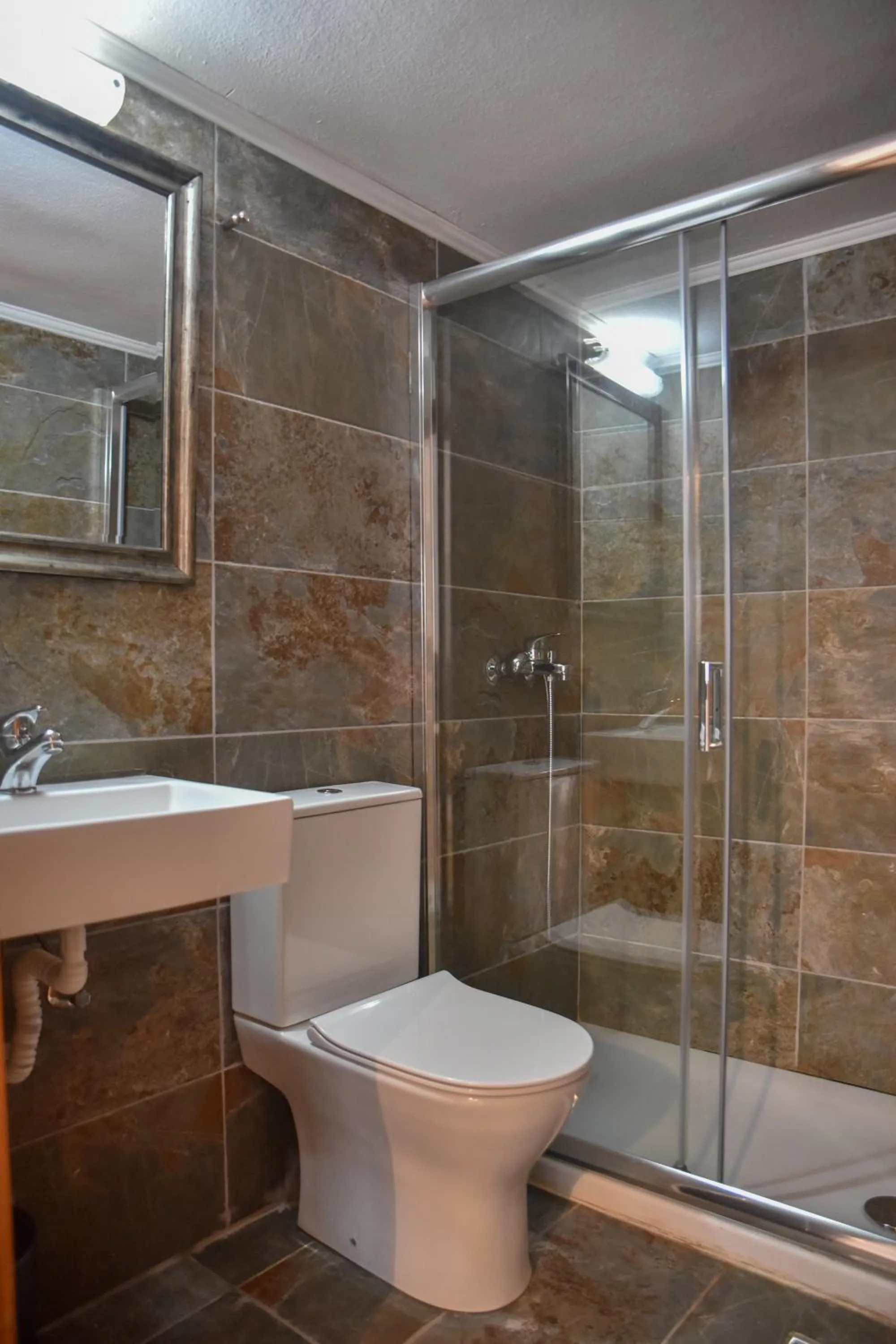 Bathroom in Iraklis Apartments