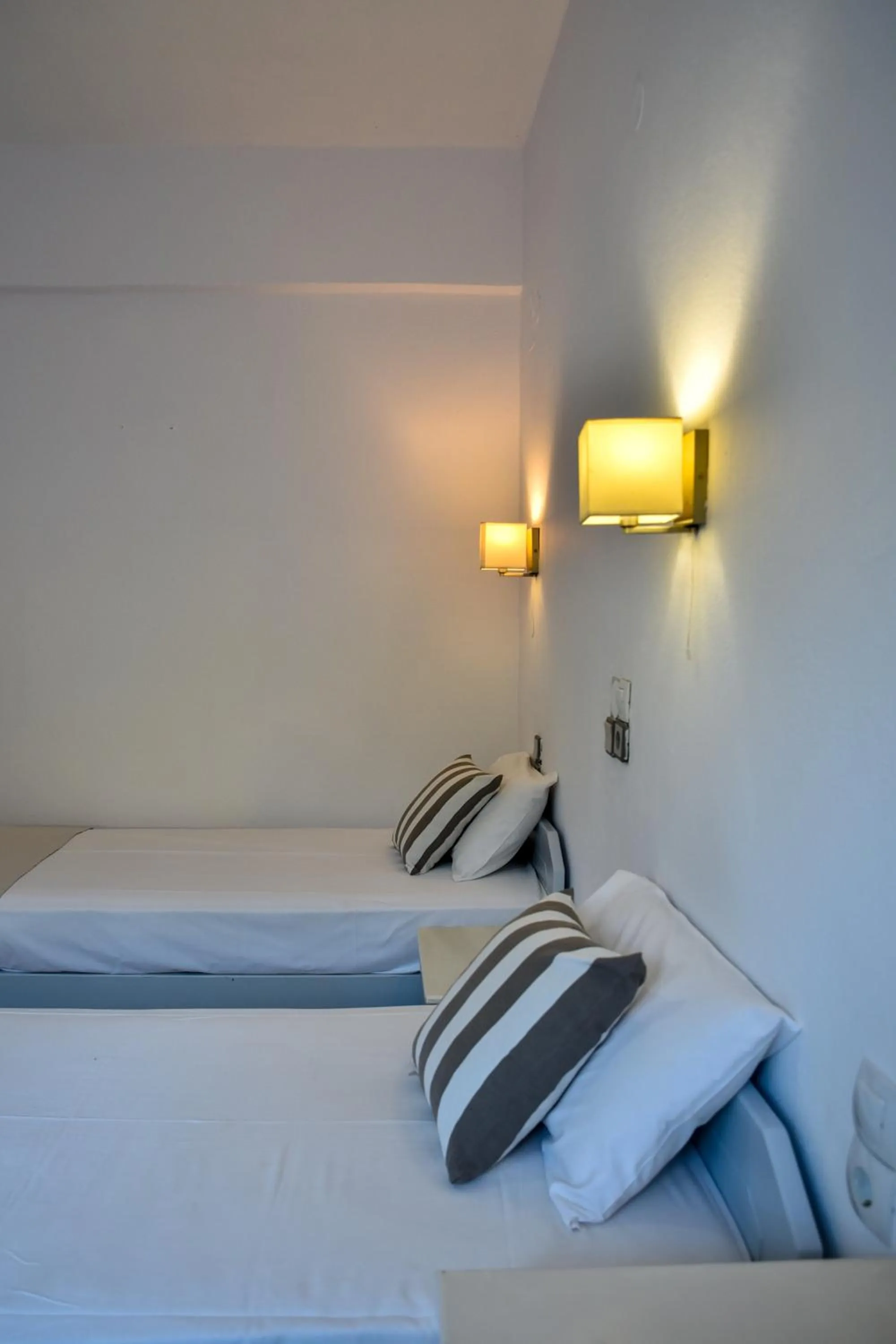 Bed in Iraklis Apartments