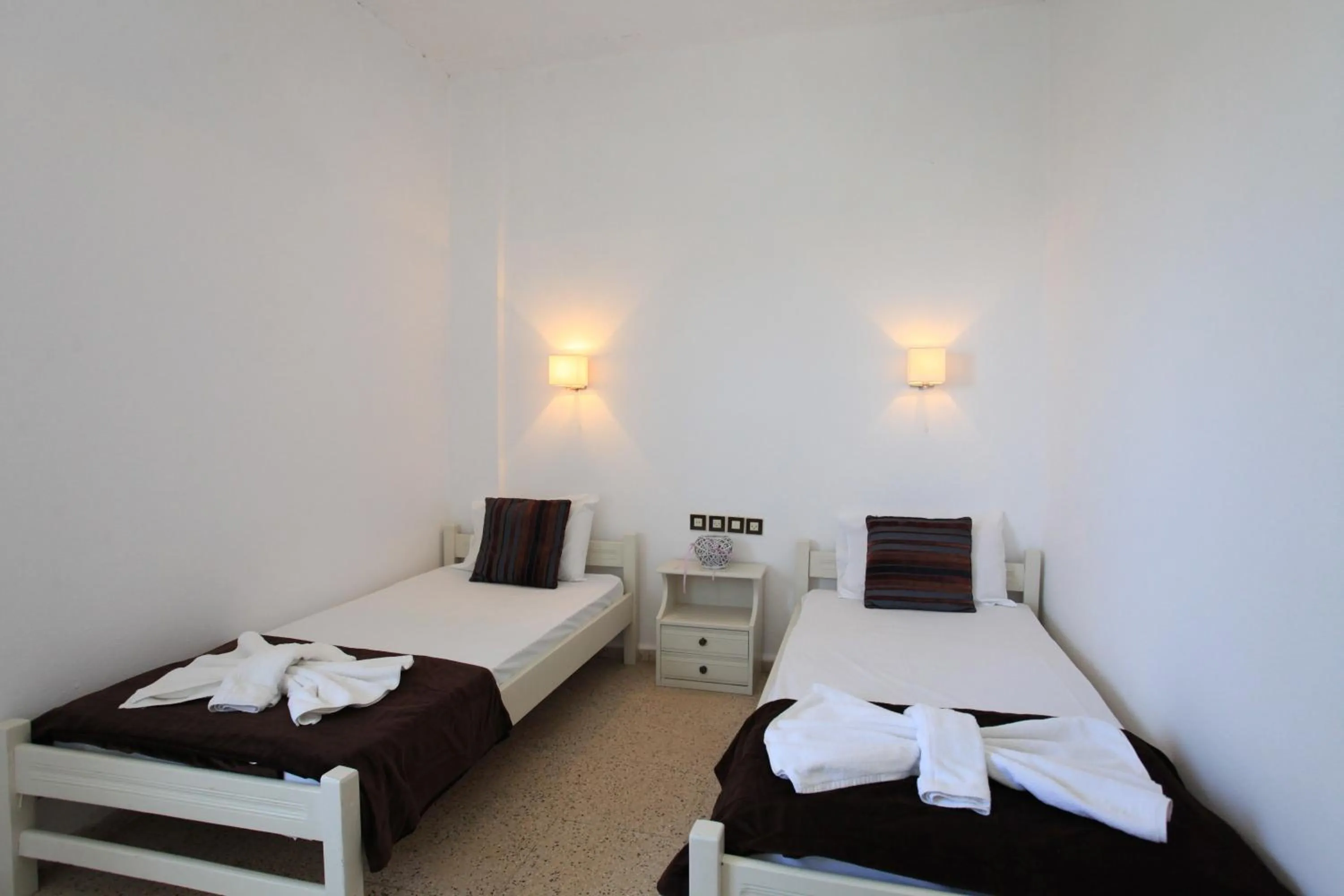 Bedroom, Bed in Iraklis Apartments