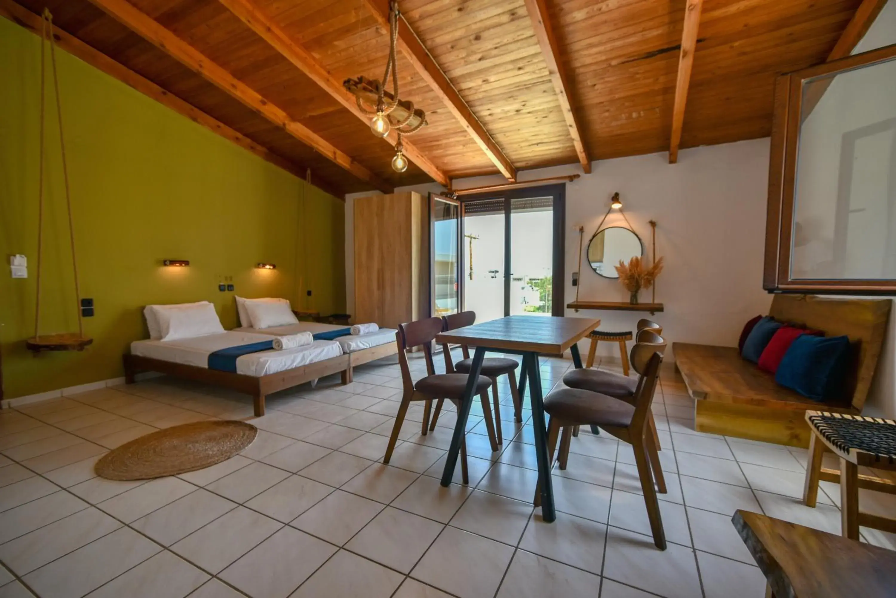 Bedroom, Bed in Iraklis Apartments Bedroom, Bed in Iraklis Apartments