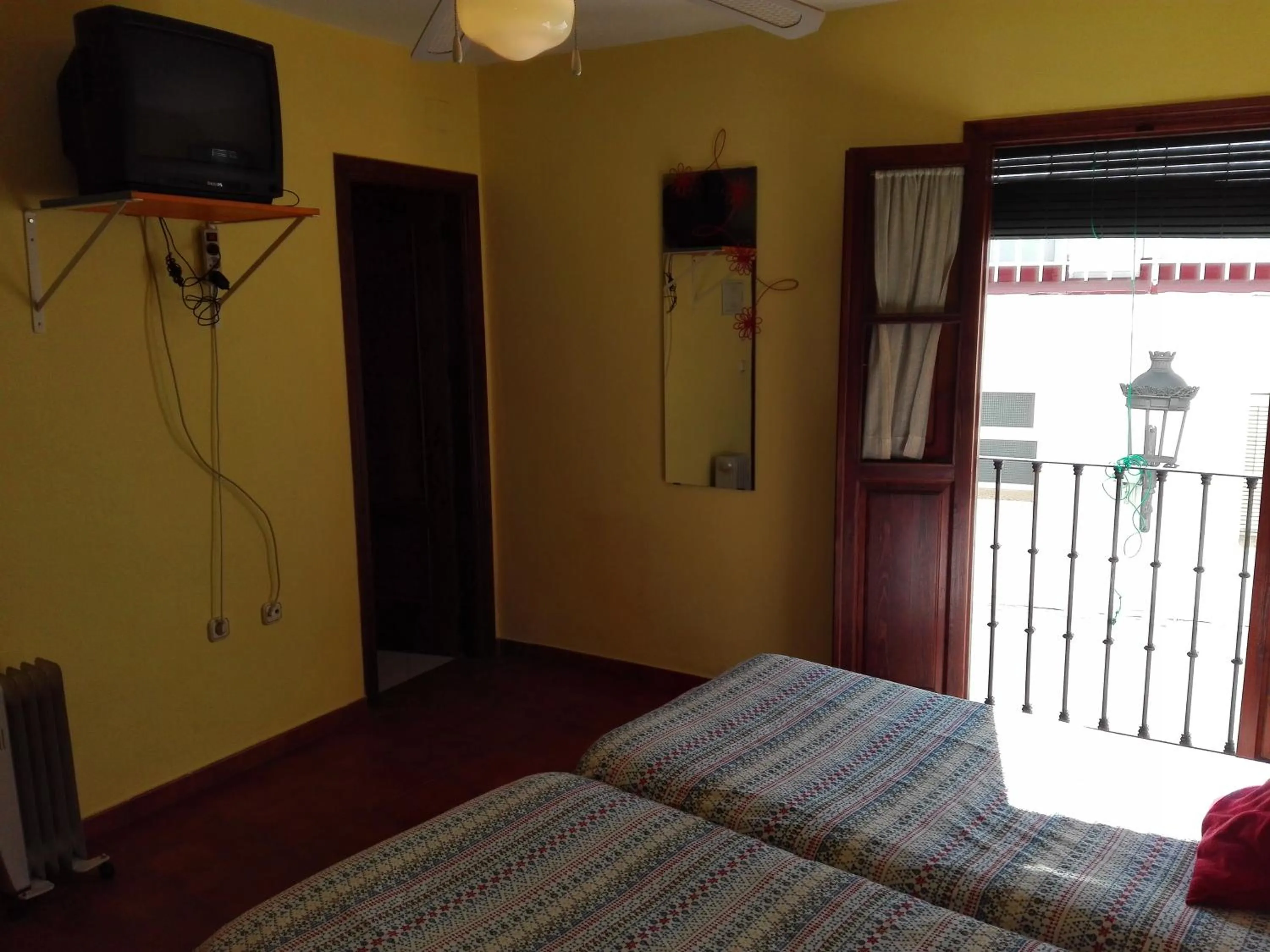 Decorative detail, Bed in La Posada del Recovero