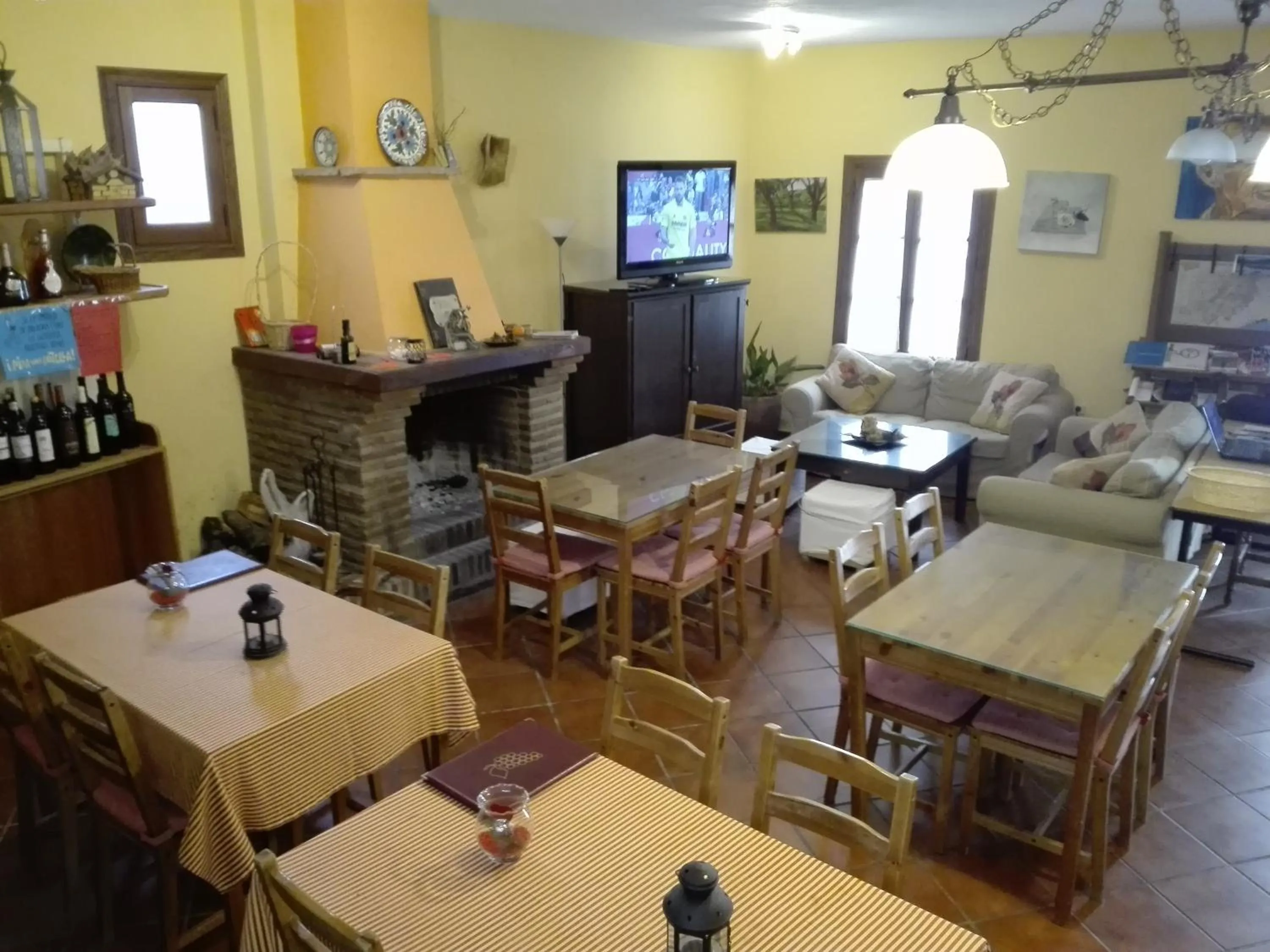 Dining area in La Posada del Recovero