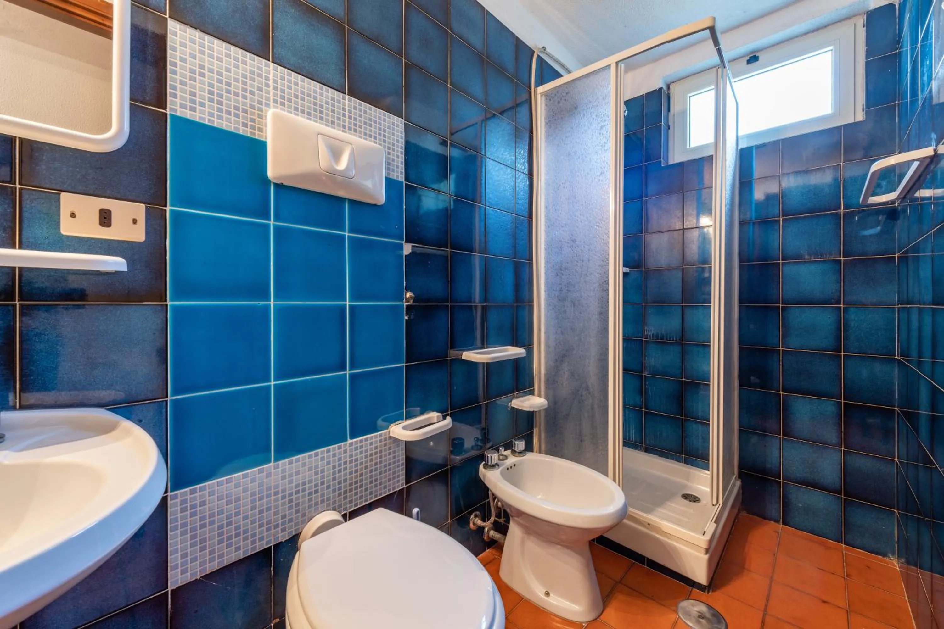 Bathroom in Accu is Prezzus Villetta E1 50mt