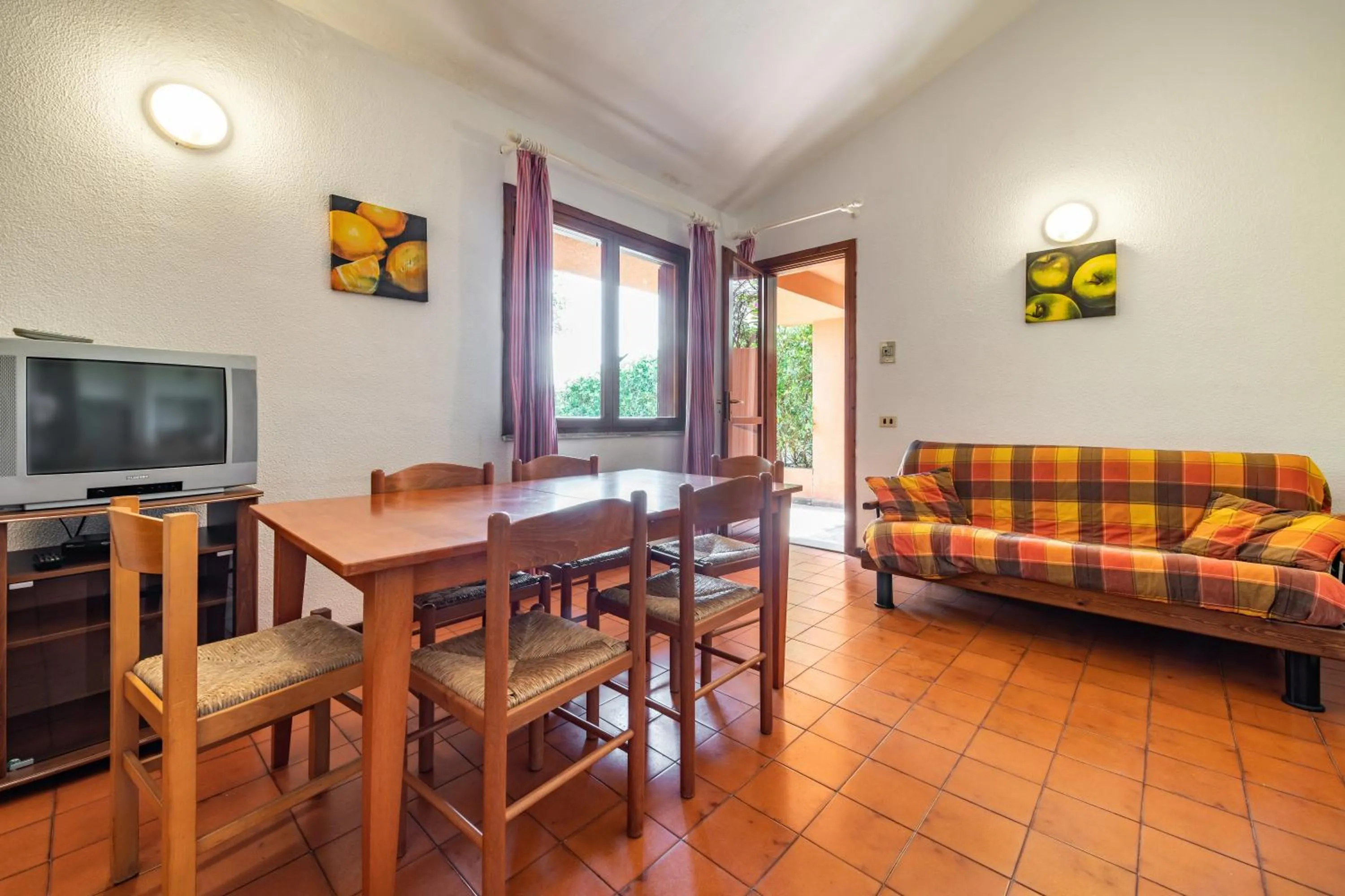 Living room in Accu is Prezzus Villetta E1 50mt