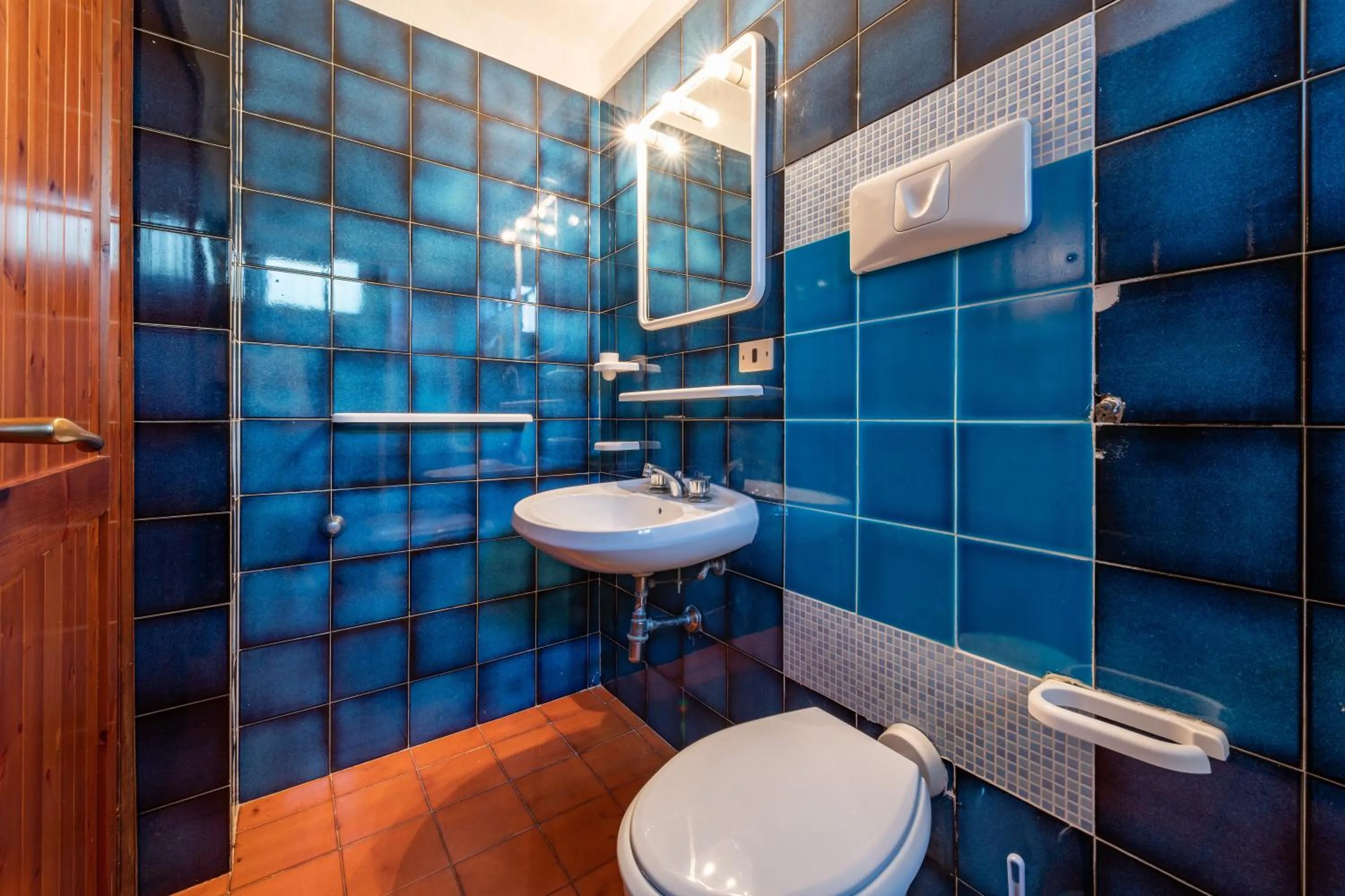 Bathroom in Accu is Prezzus Villetta E1 50mt