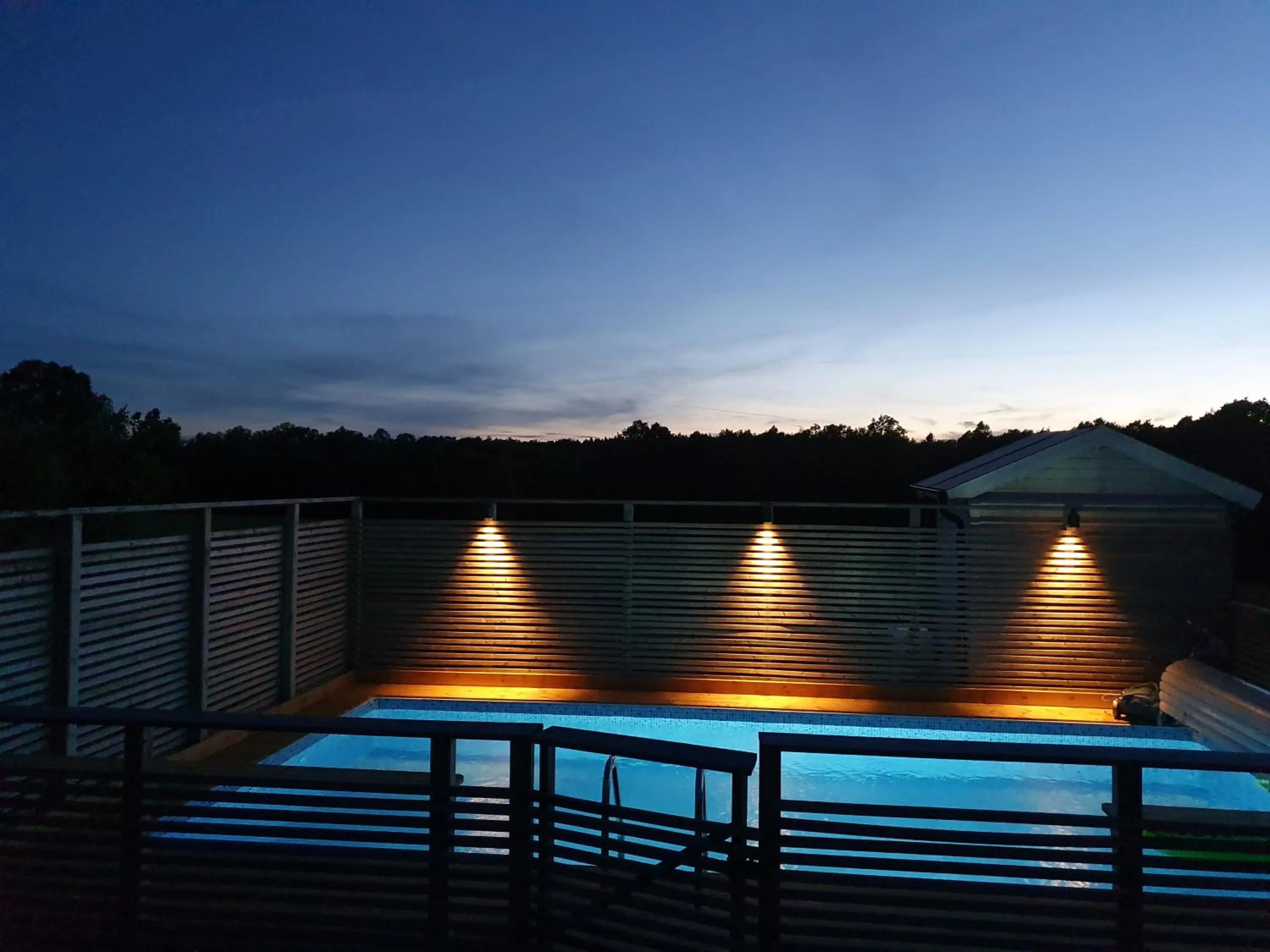 Swimming pool in Hotel Bella Luna