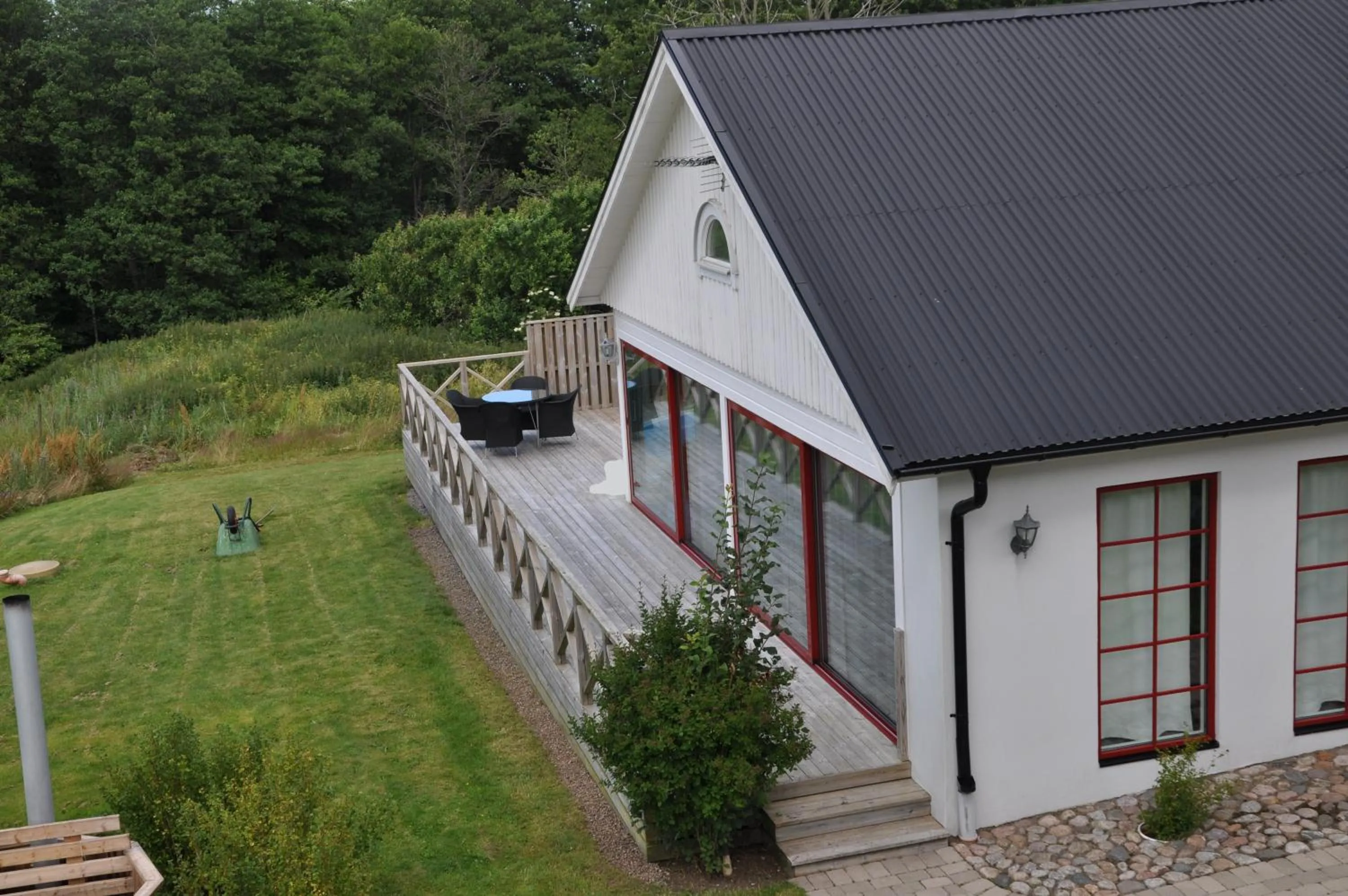 Garden view in Hotel Bella Luna