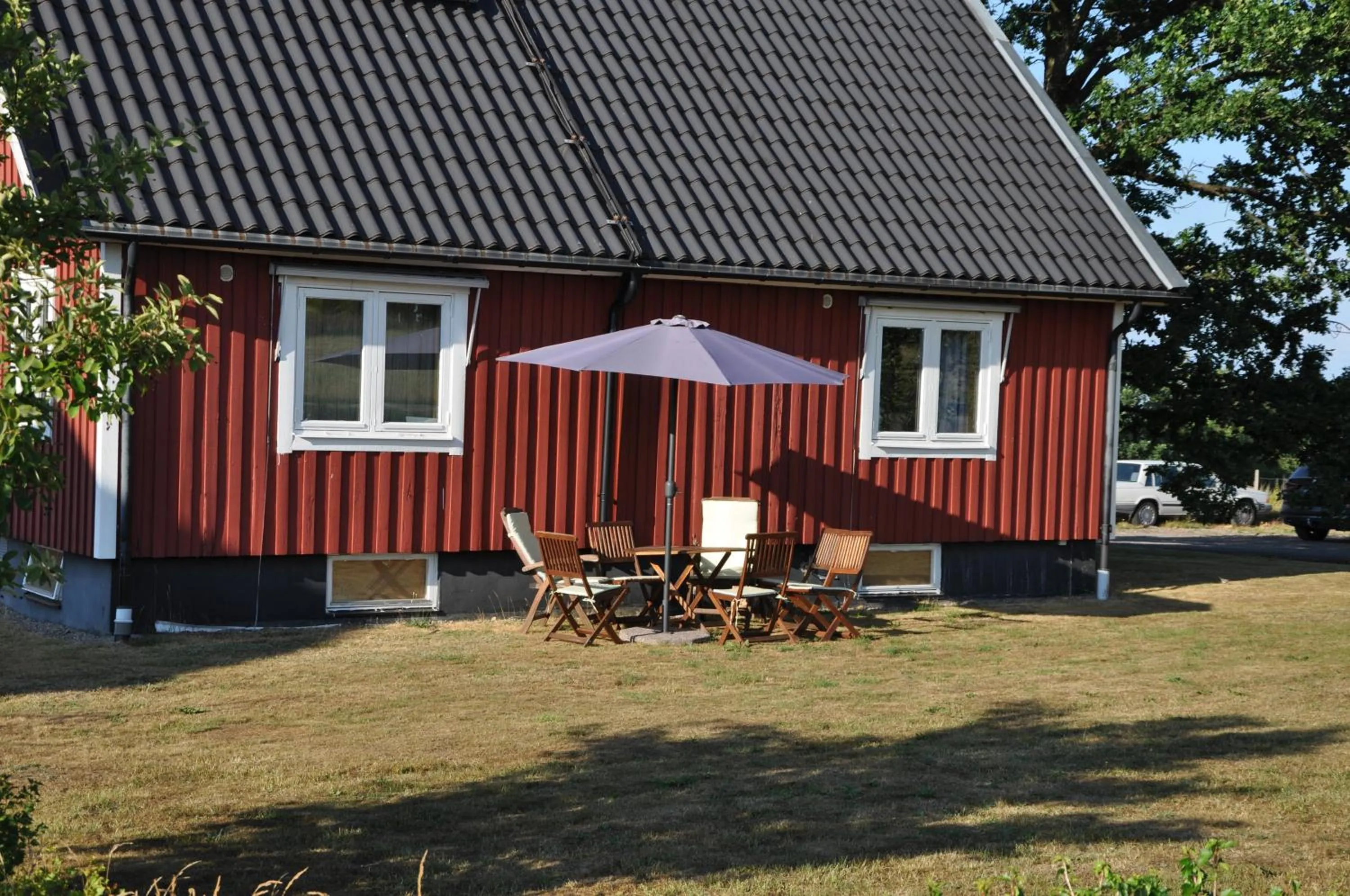 Garden view in Hotel Bella Luna