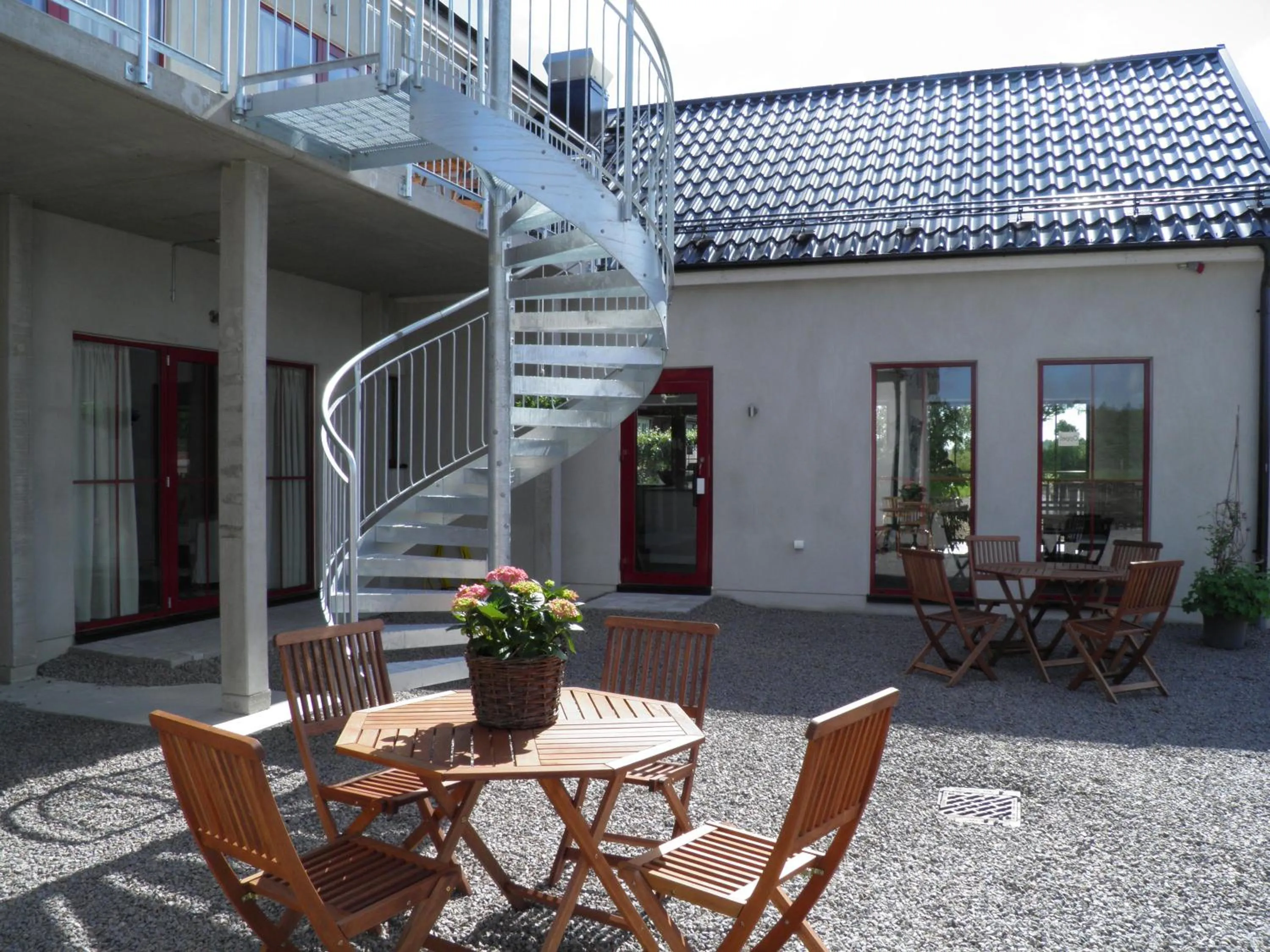 Patio in Hotel Bella Luna