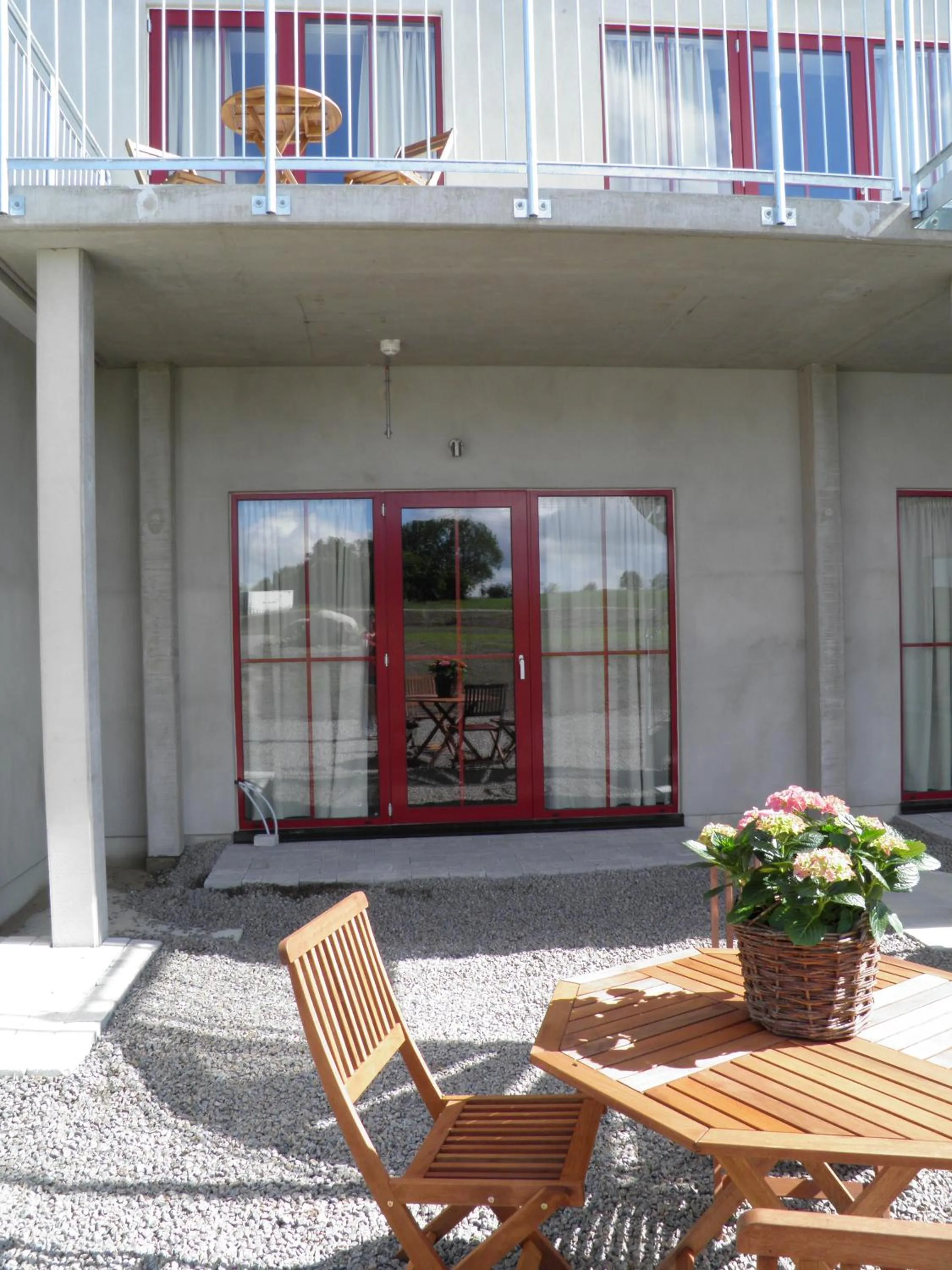 Patio in Hotel Bella Luna