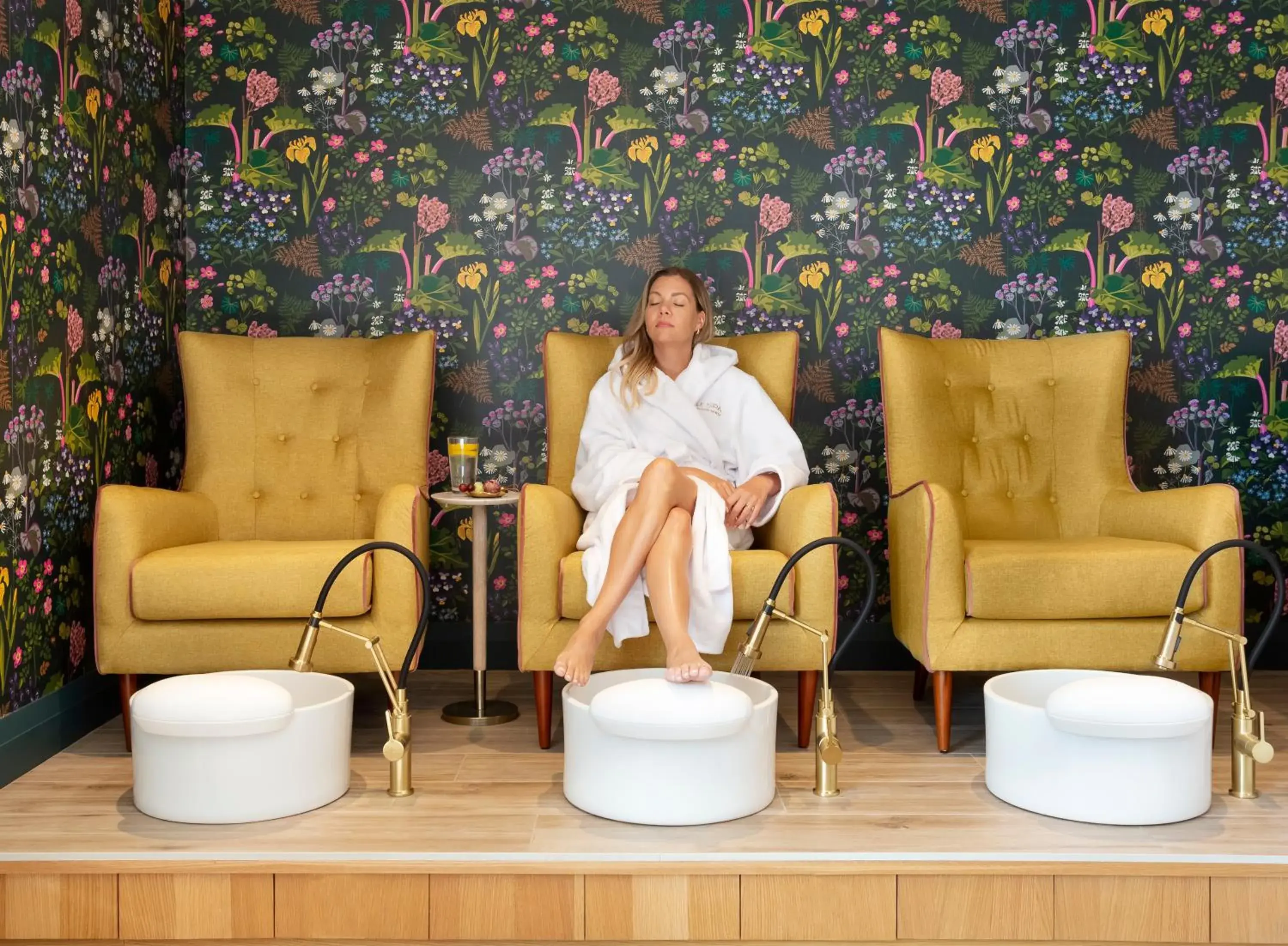 Spa and wellness centre/facilities in Manoir Hovey, Relais & Châteaux Spa and wellness centre/facilities in Manoir Hovey, Relais & Châteaux