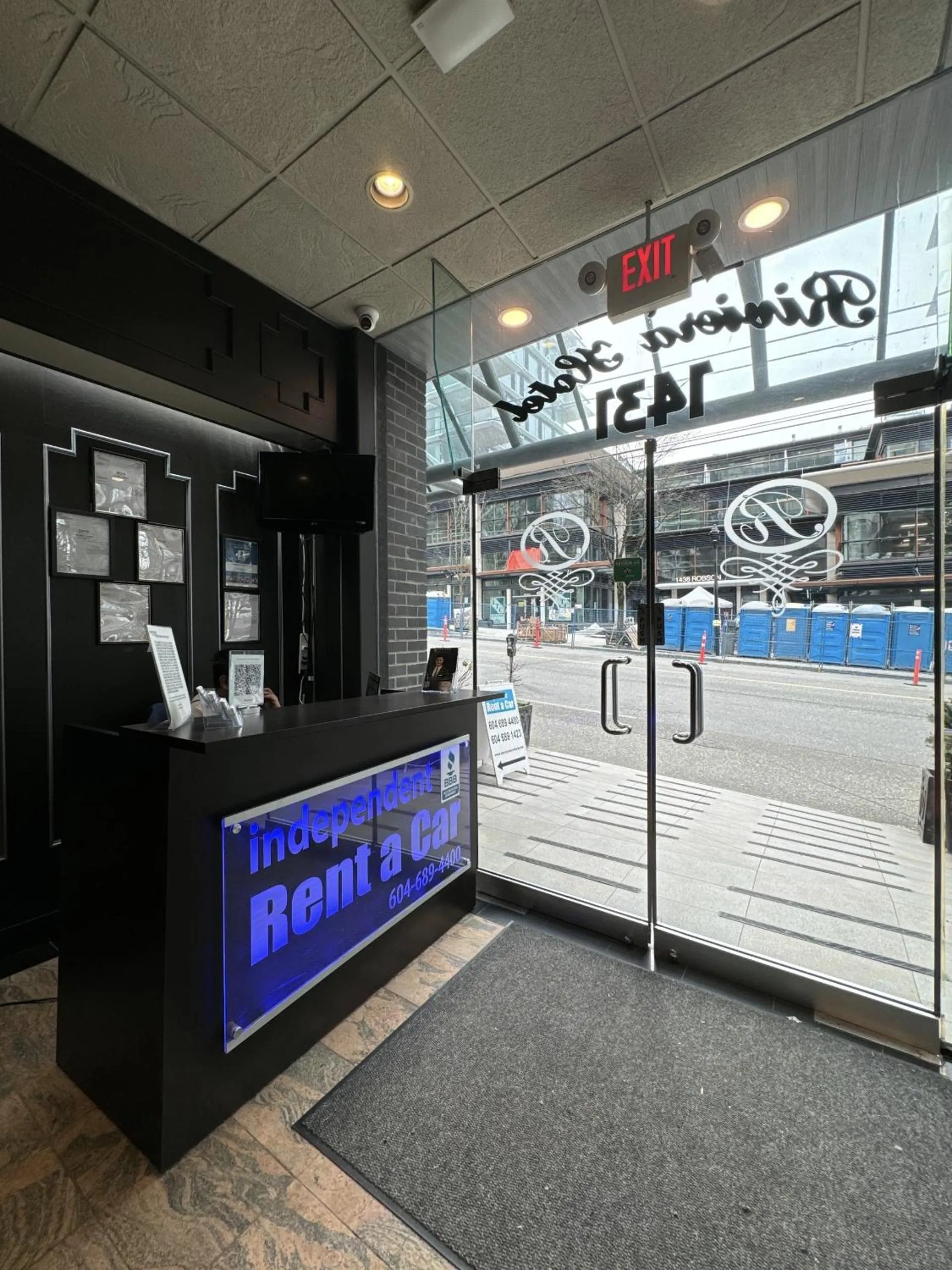 Lobby or reception in Divya Sutra Suites on Robson Downtown Vancouver