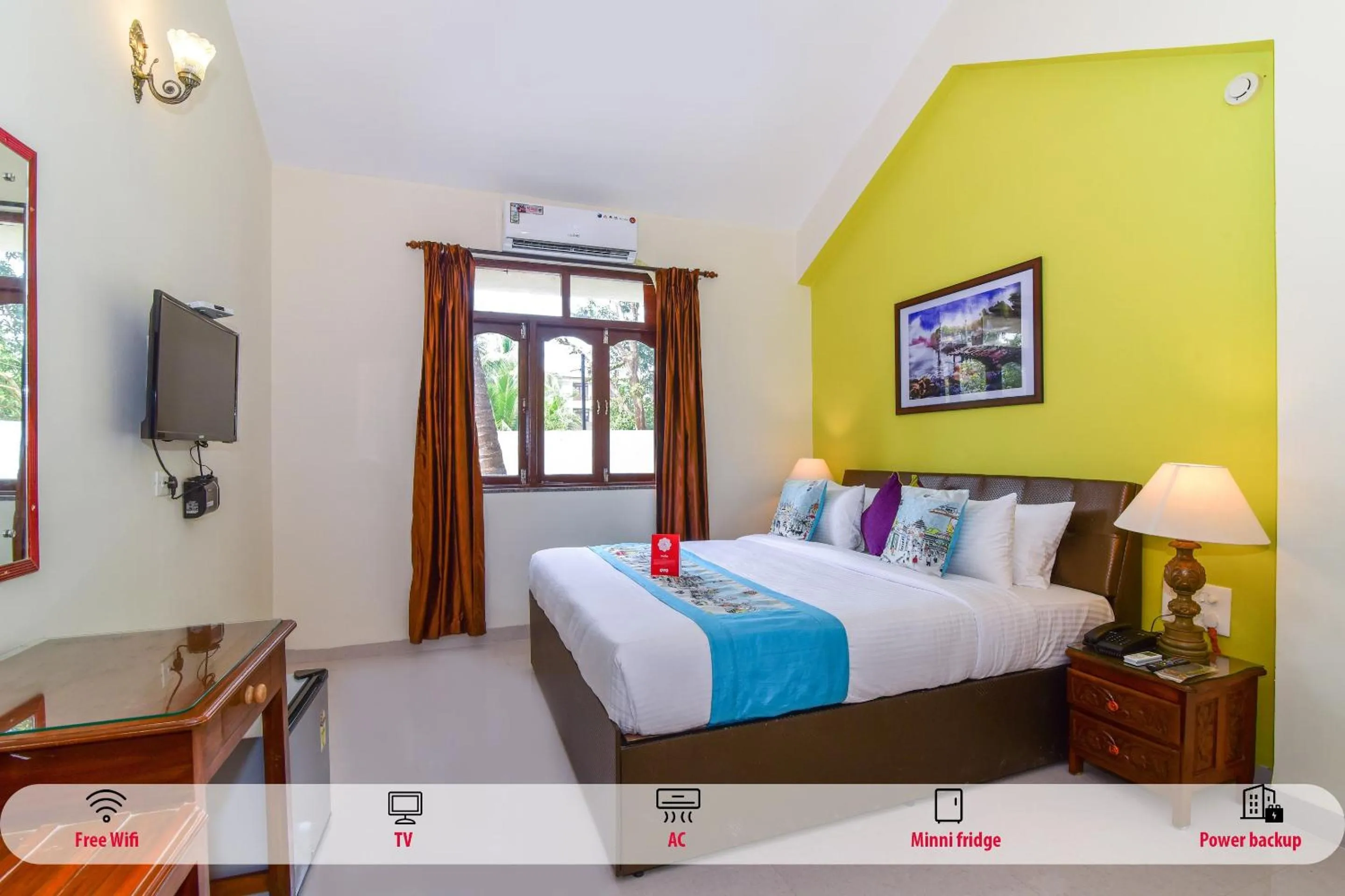 Bedroom, Bed in Meadow View Resort