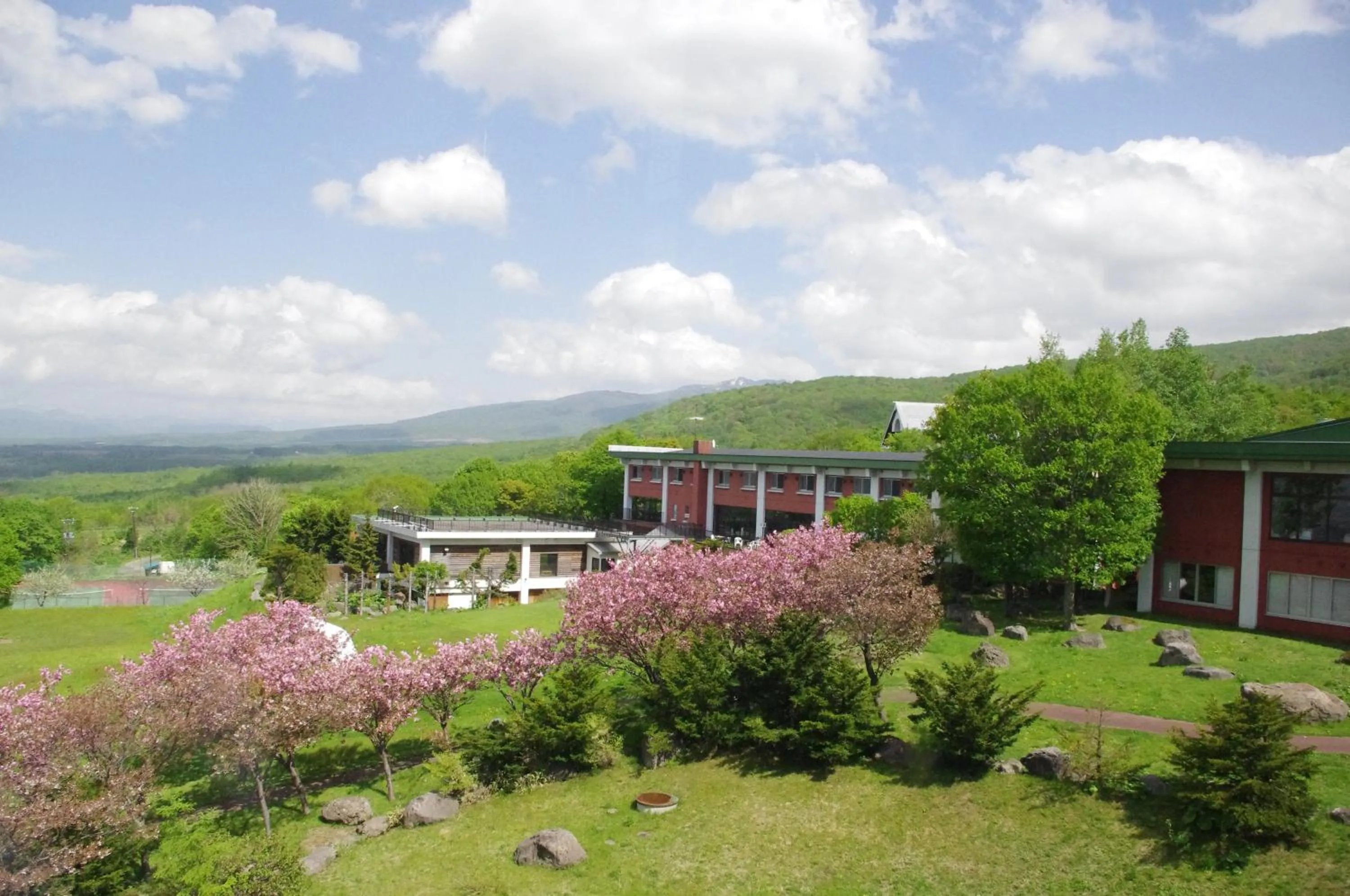 Natural landscape in Iwanai Kogen Hotel