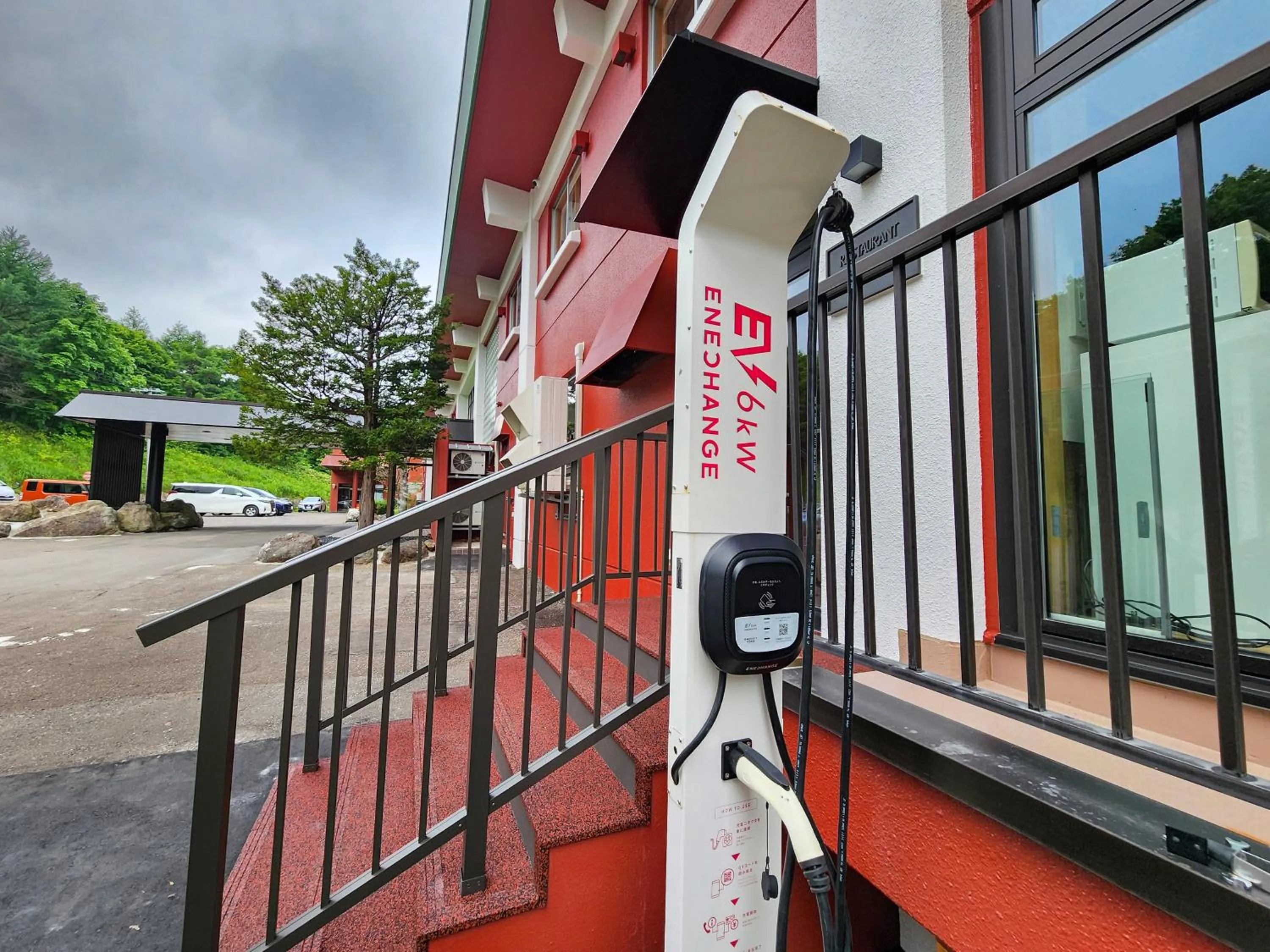 Parking in Iwanai Kogen Hotel