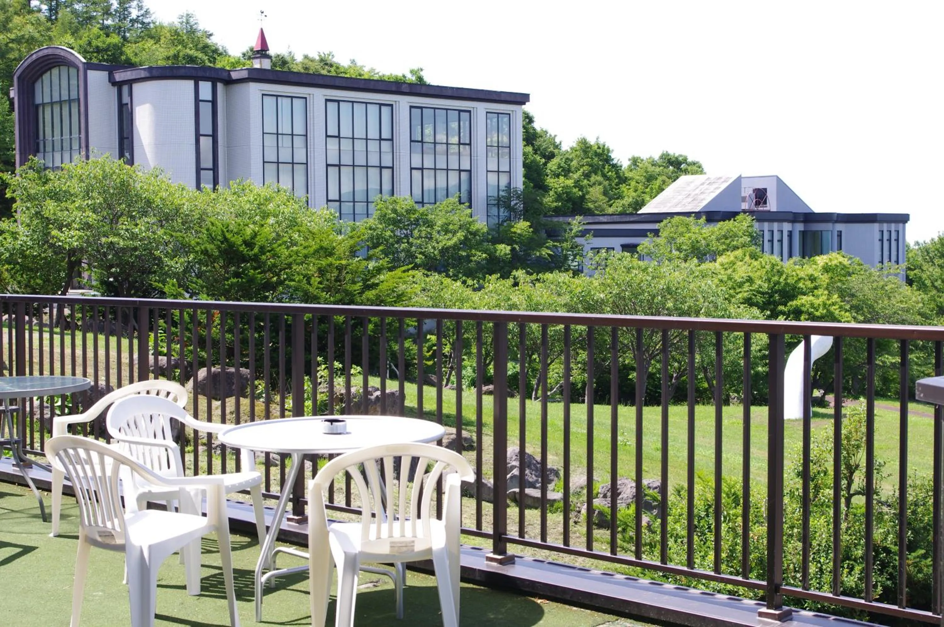 Balcony/Terrace in Iwanai Kogen Hotel