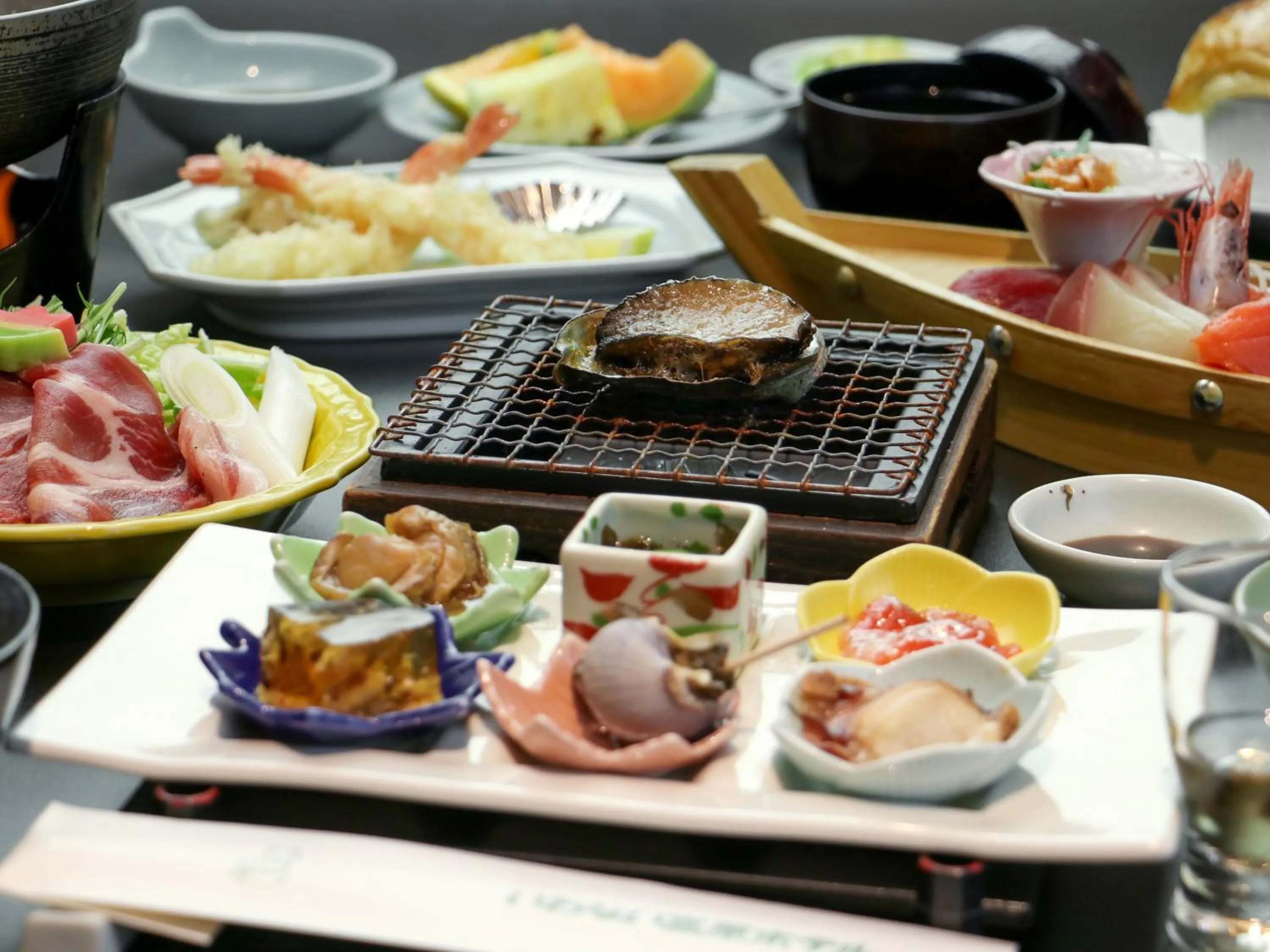 Food close-up in Iwanai Kogen Hotel
