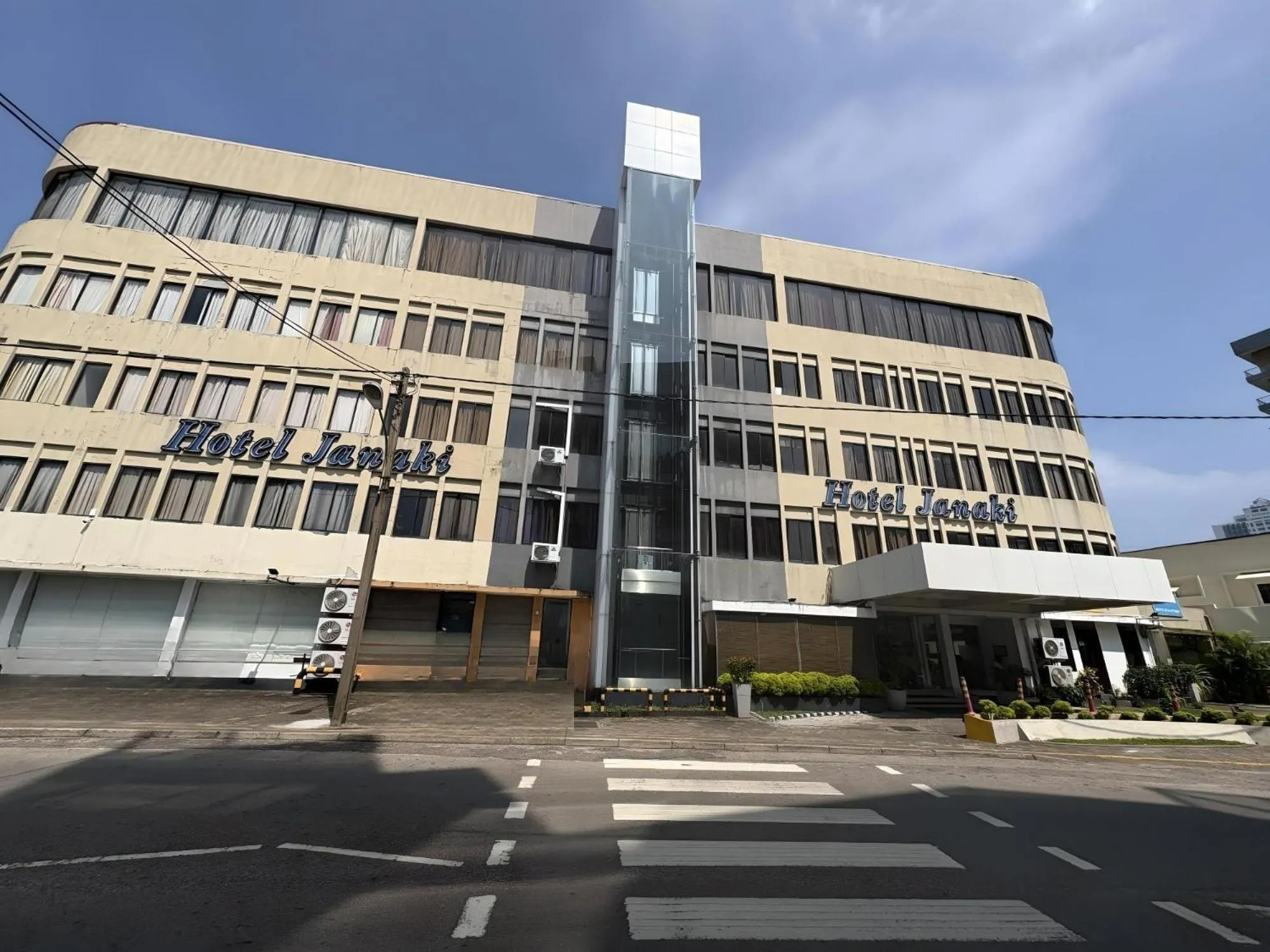 Property building in Hotel Janaki