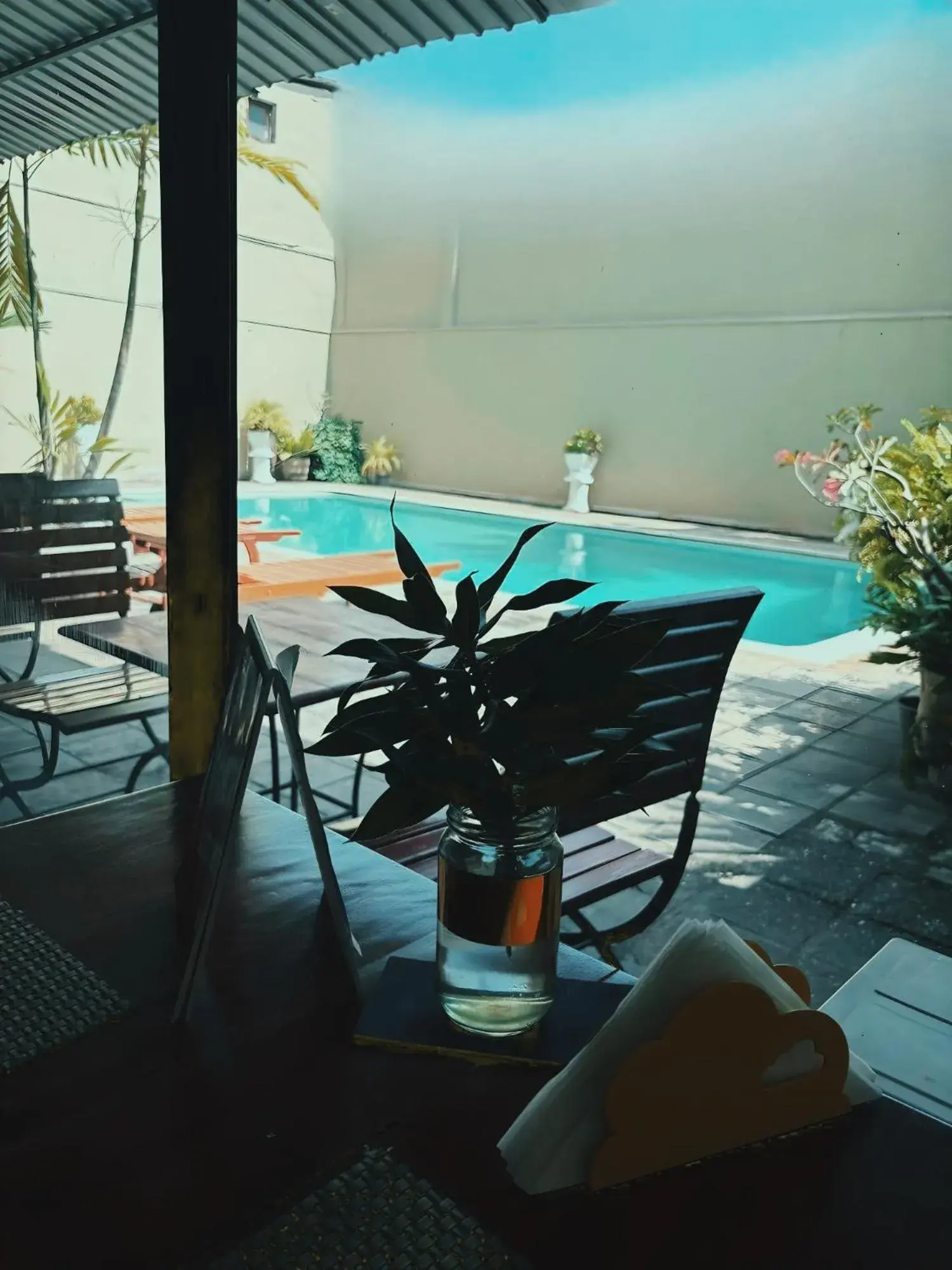 Swimming pool in Hotel Janaki Swimming pool in Hotel Janaki