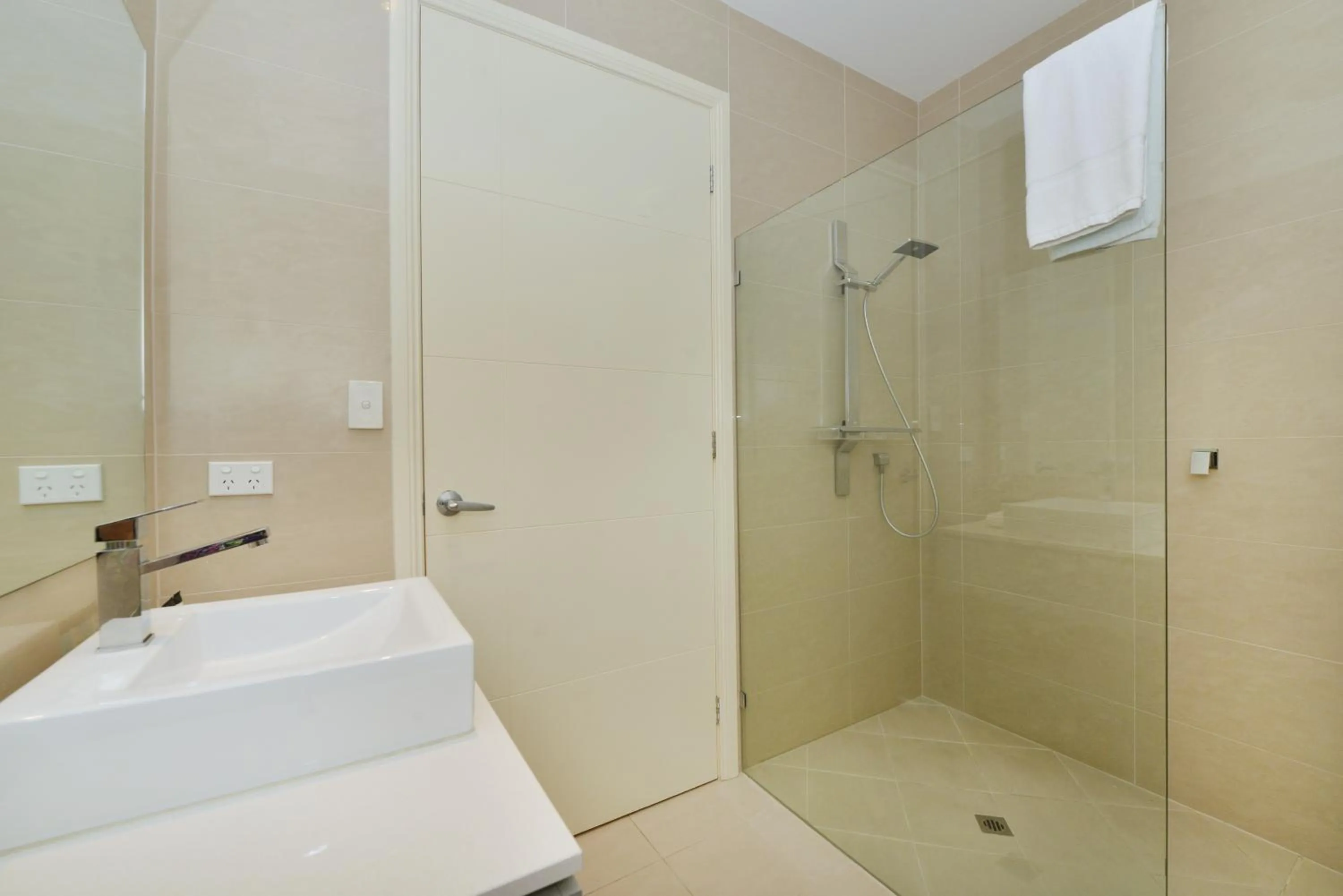 Shower in Club Tropical Resort - Official Onsite Reception & Check In