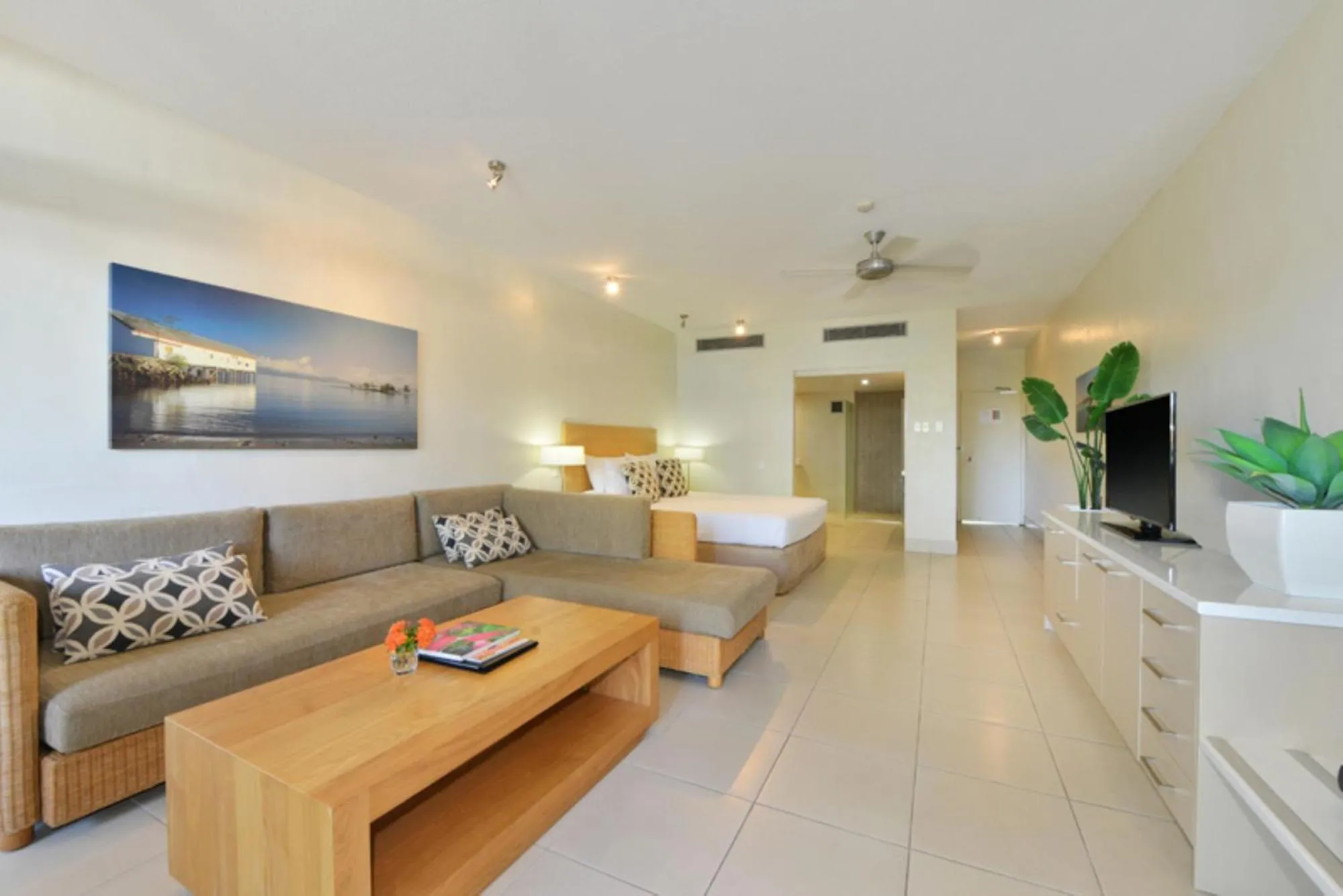 Bed in Club Tropical Resort - Official Onsite Reception & Check In