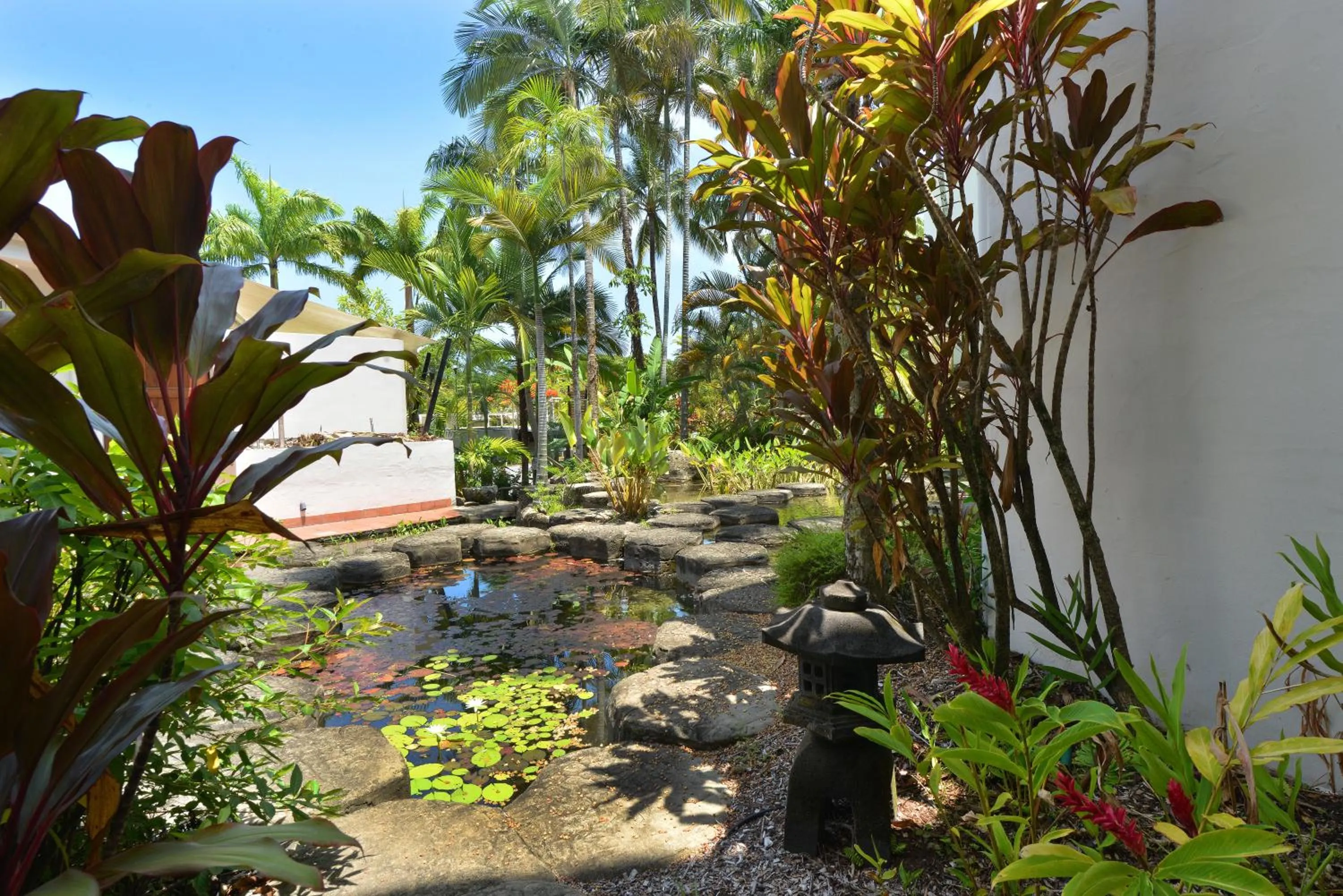 Garden view in Club Tropical Resort - Official Onsite Reception & Check In