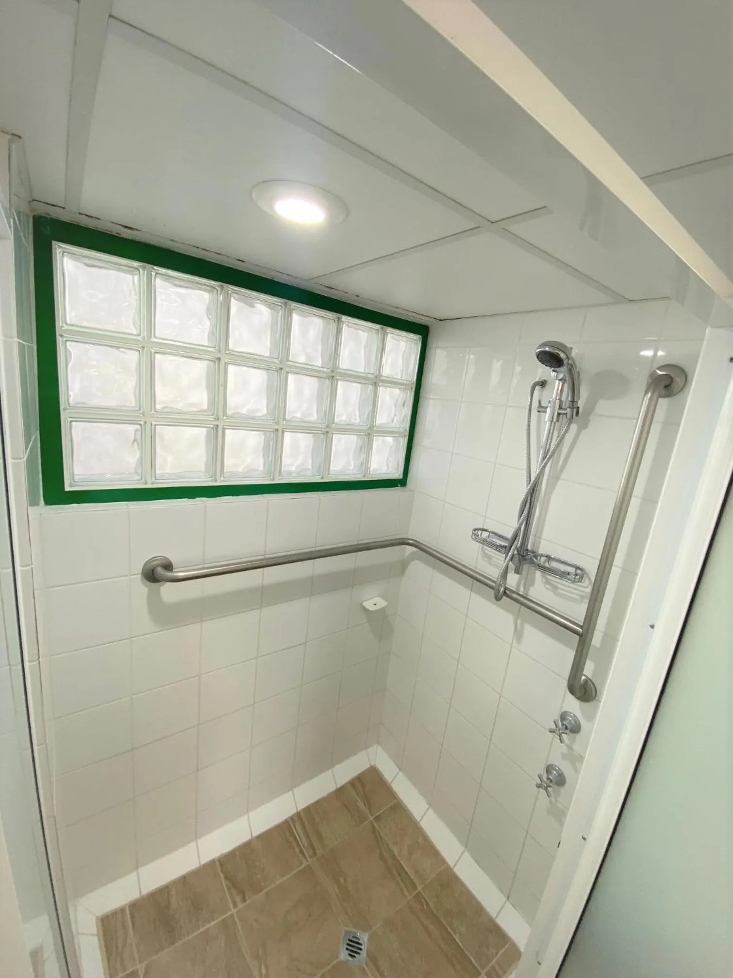 Shower in Club Tropical Resort - Official Onsite Reception & Check In