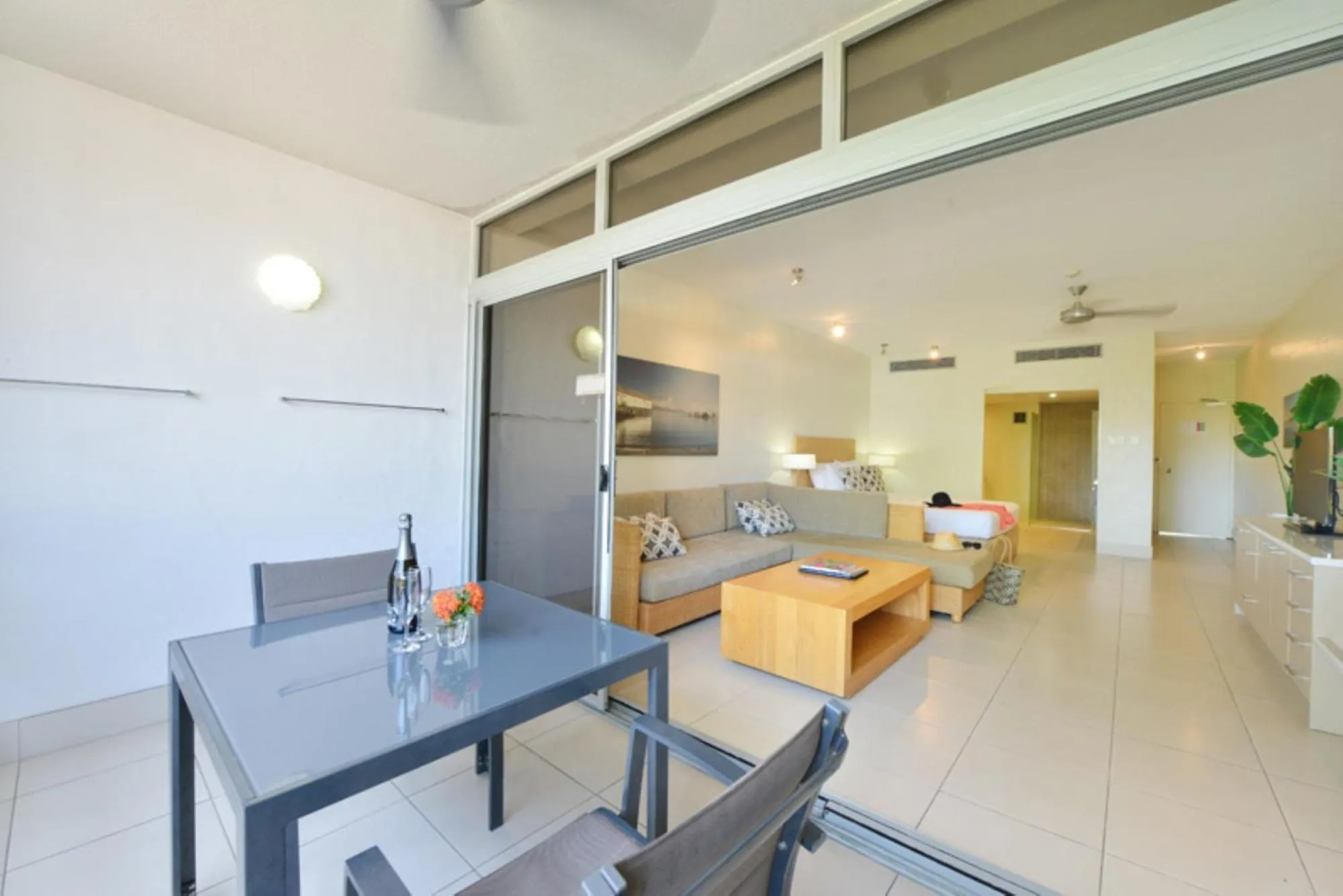 Seating area in Club Tropical Resort - Official Onsite Reception & Check In