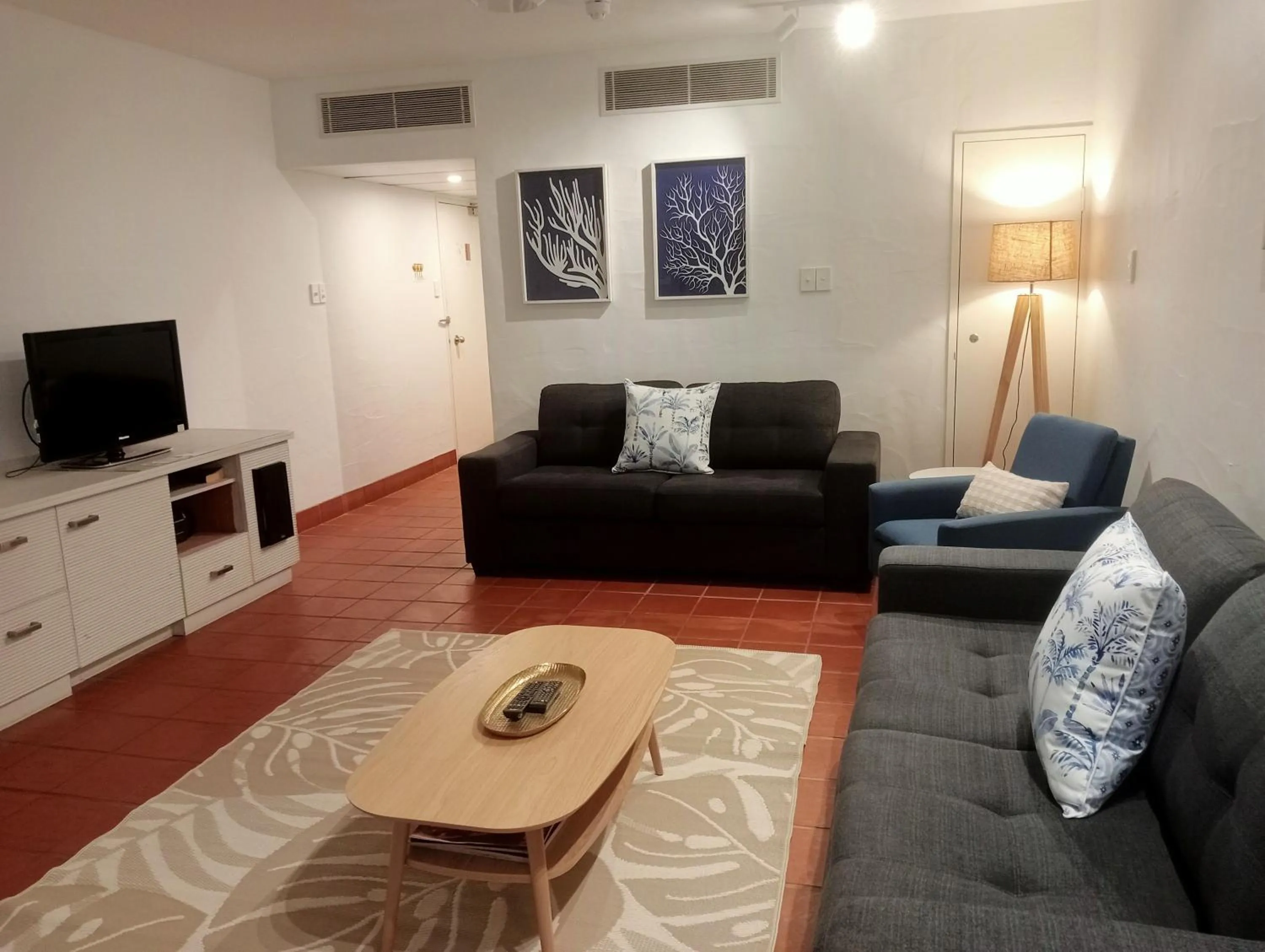 Communal lounge/ TV room in Club Tropical Resort - Official Onsite Reception & Check In