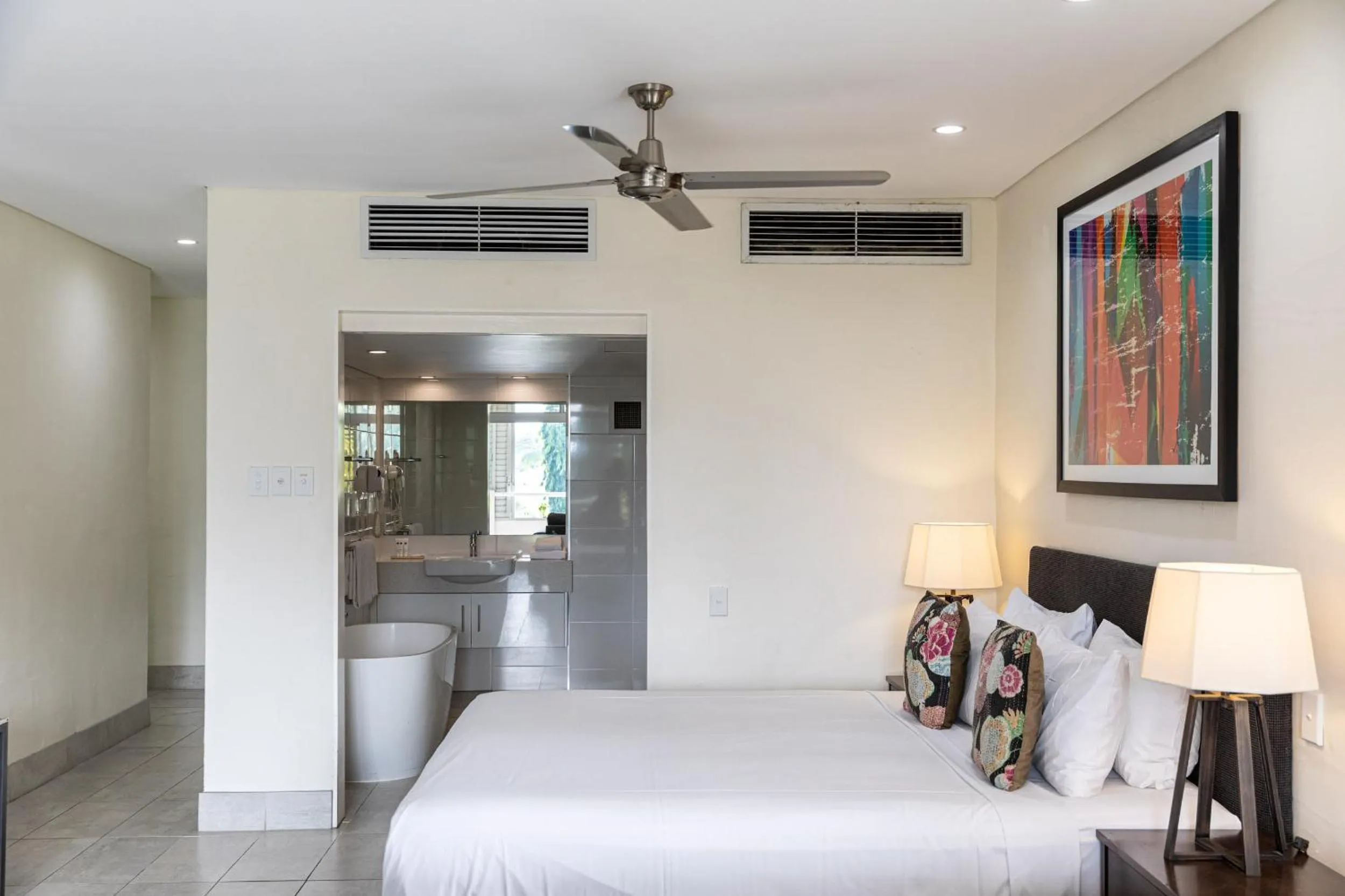 Bed in Club Tropical Resort - Official Onsite Reception & Check In