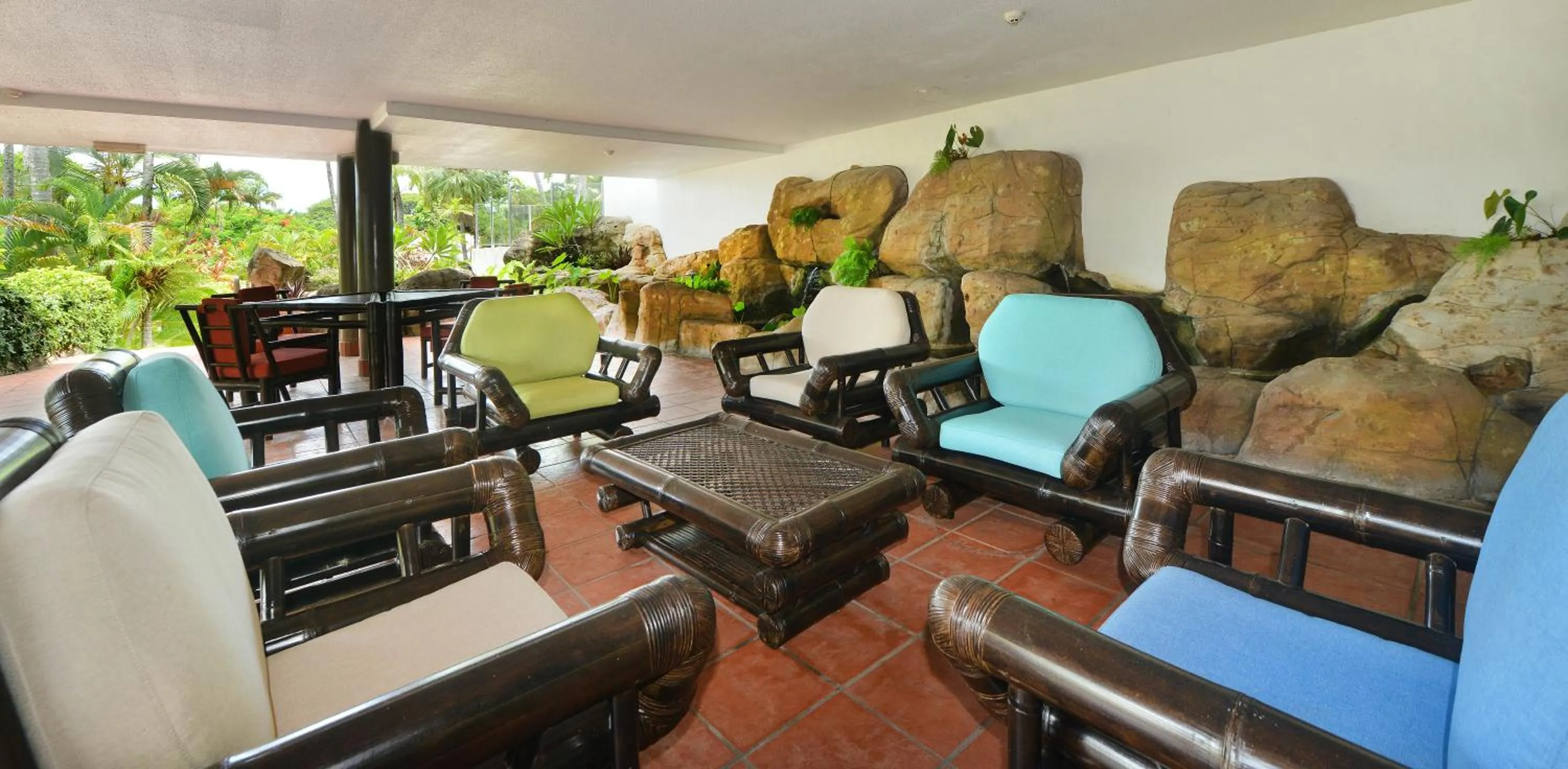 Communal lounge/ TV room in Club Tropical Resort - Official Onsite Reception & Check In