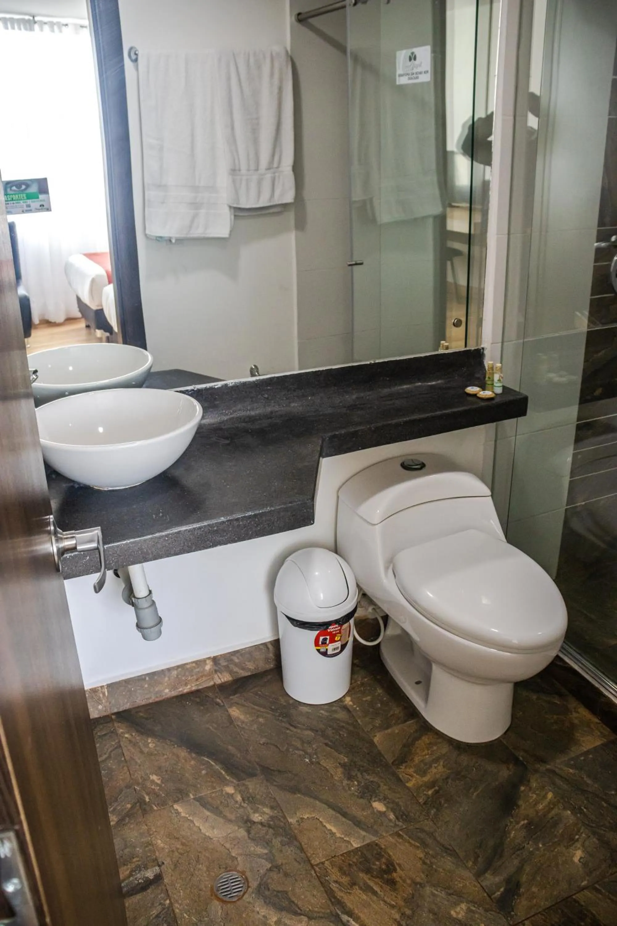 Shower in Nogal Suite Hotel Ipiales