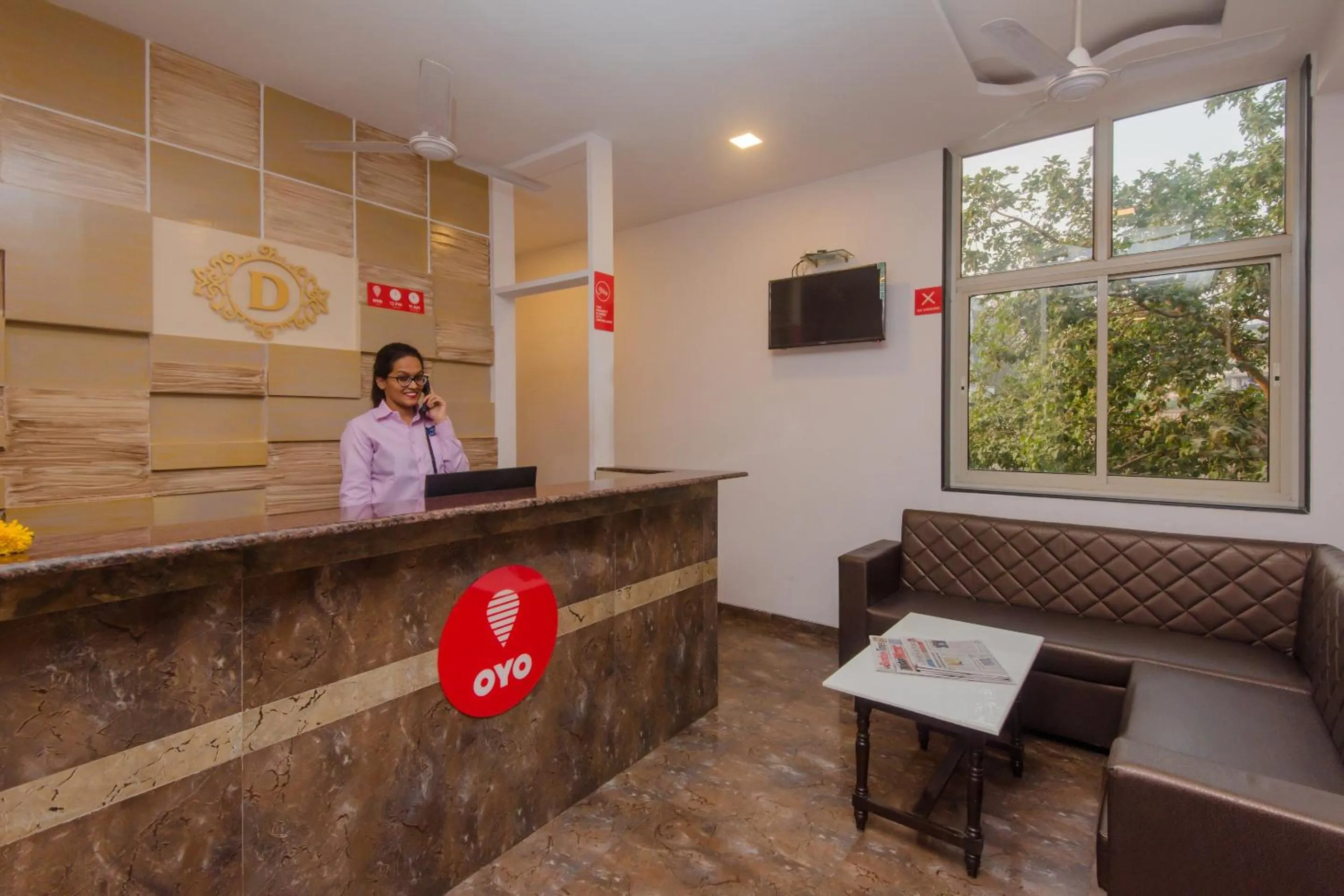 Lobby or reception in Super Hotel O Divine Residency Near Phoenix Marketcity