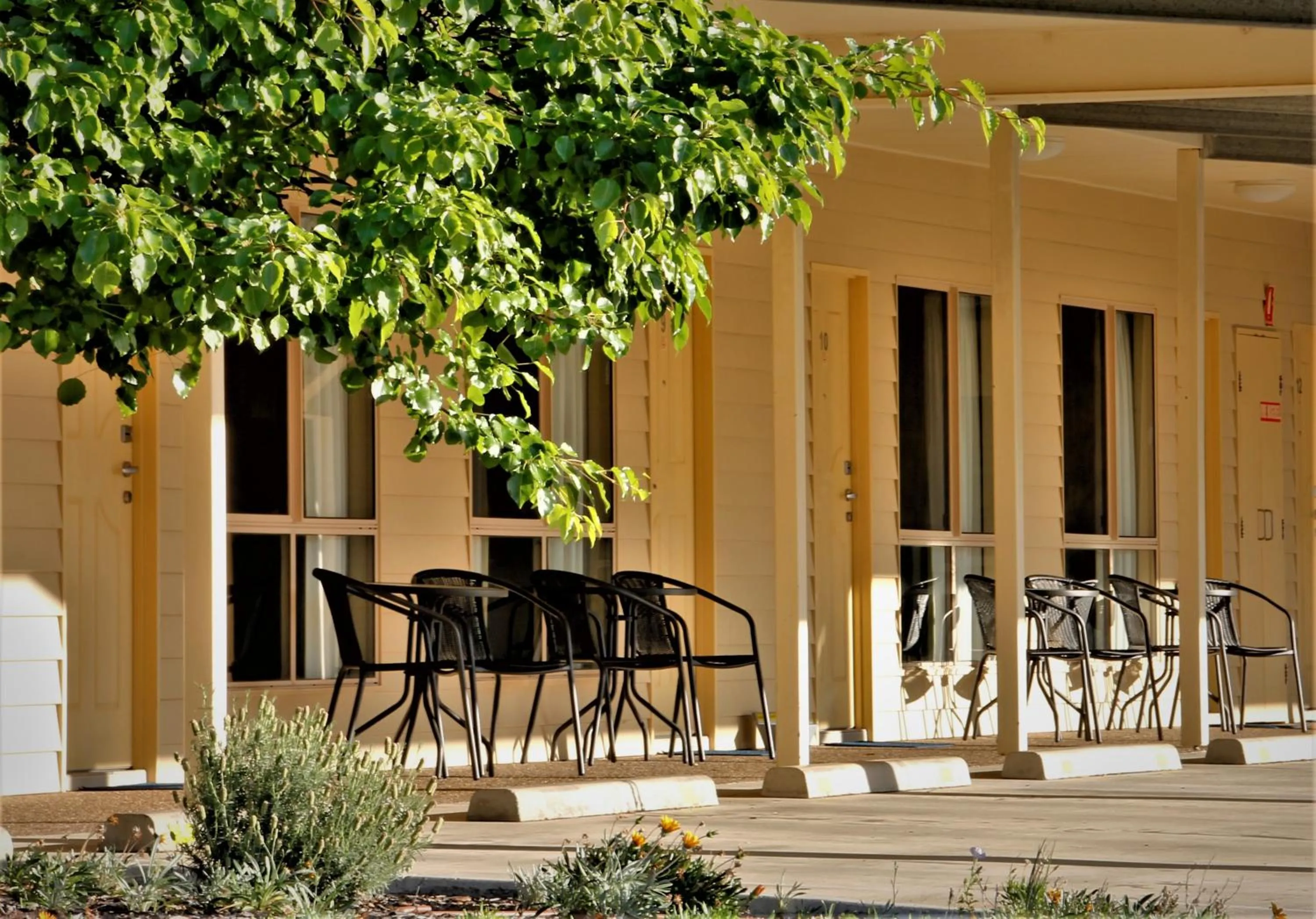 Patio in Pittsworth Motor Inn