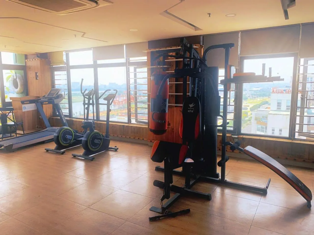 Fitness centre/facilities in Lavender Riverside Hotel