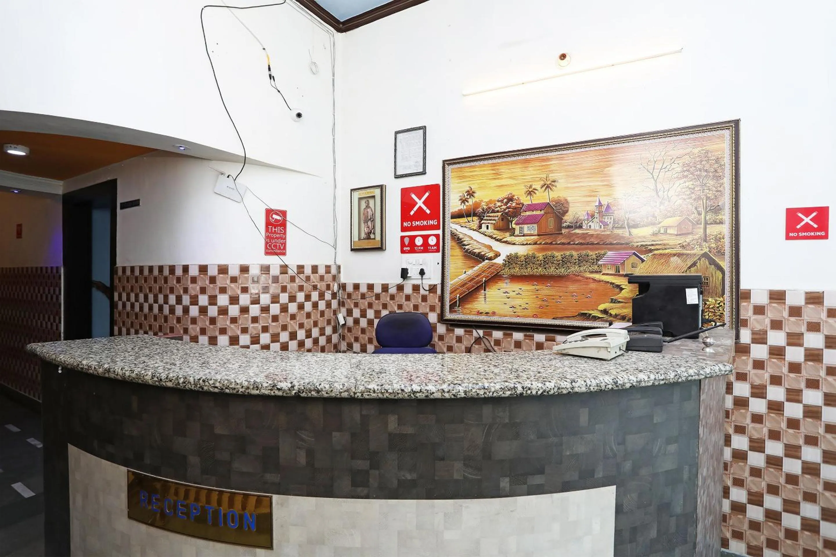 Lobby or reception in Hotel O Haveli Inn