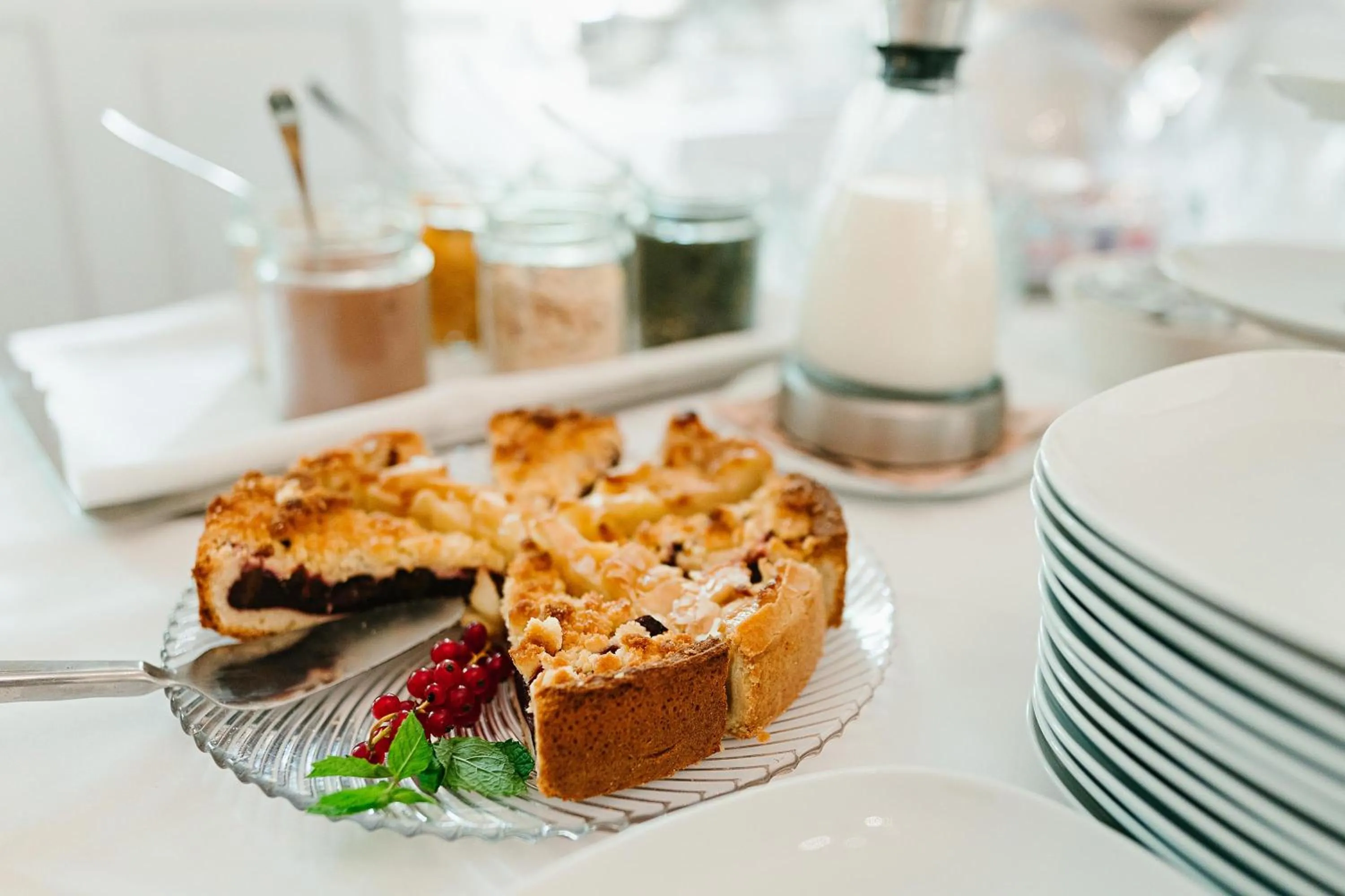 Buffet breakfast in Hotel Schloss Lehen