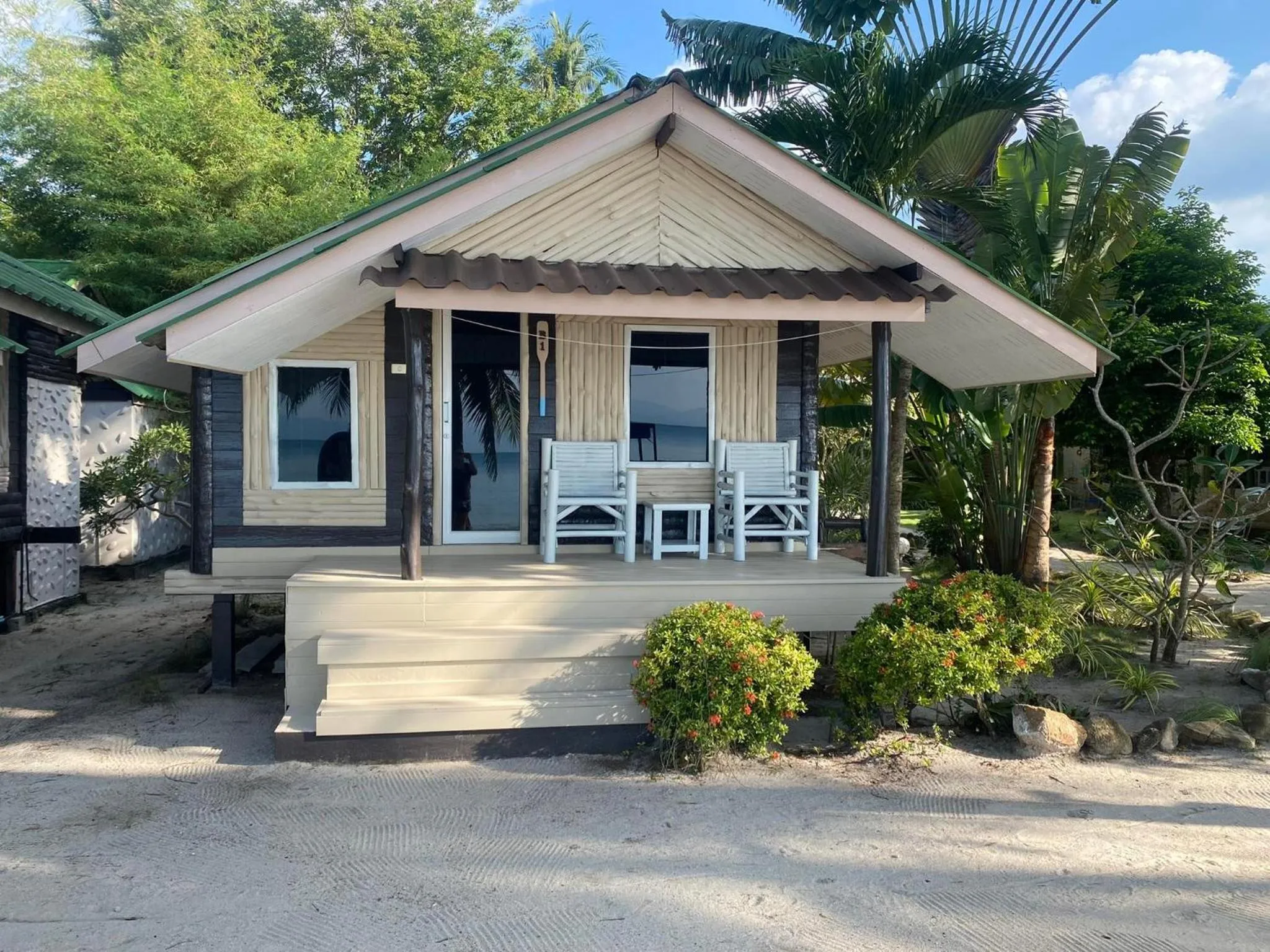 Patio in Phangan Beach Resort