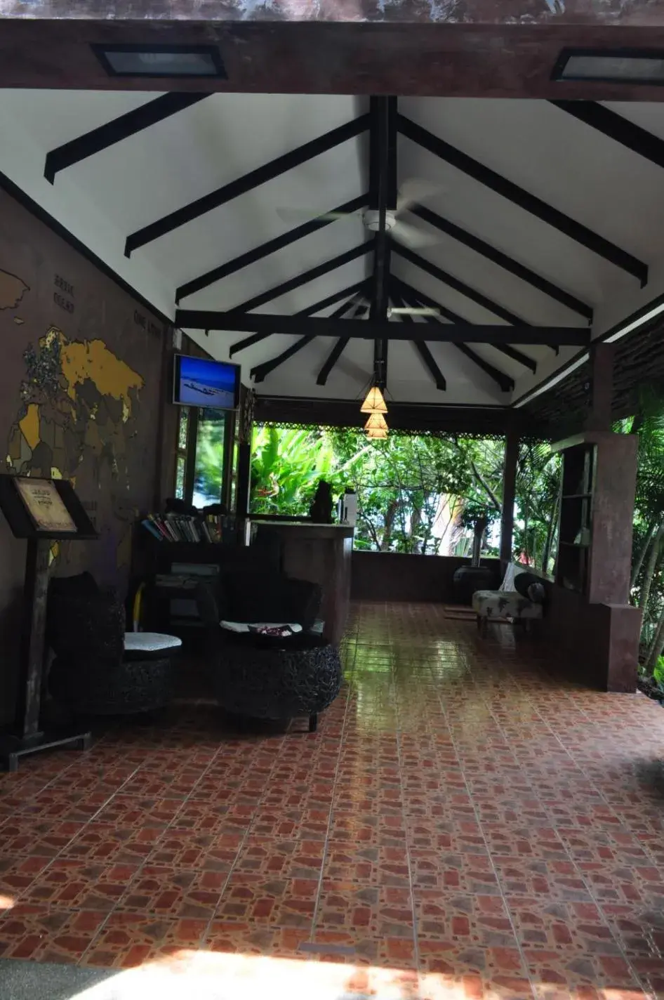 Lobby or reception in Phangan Beach Resort Lobby or reception in Phangan Beach Resort
