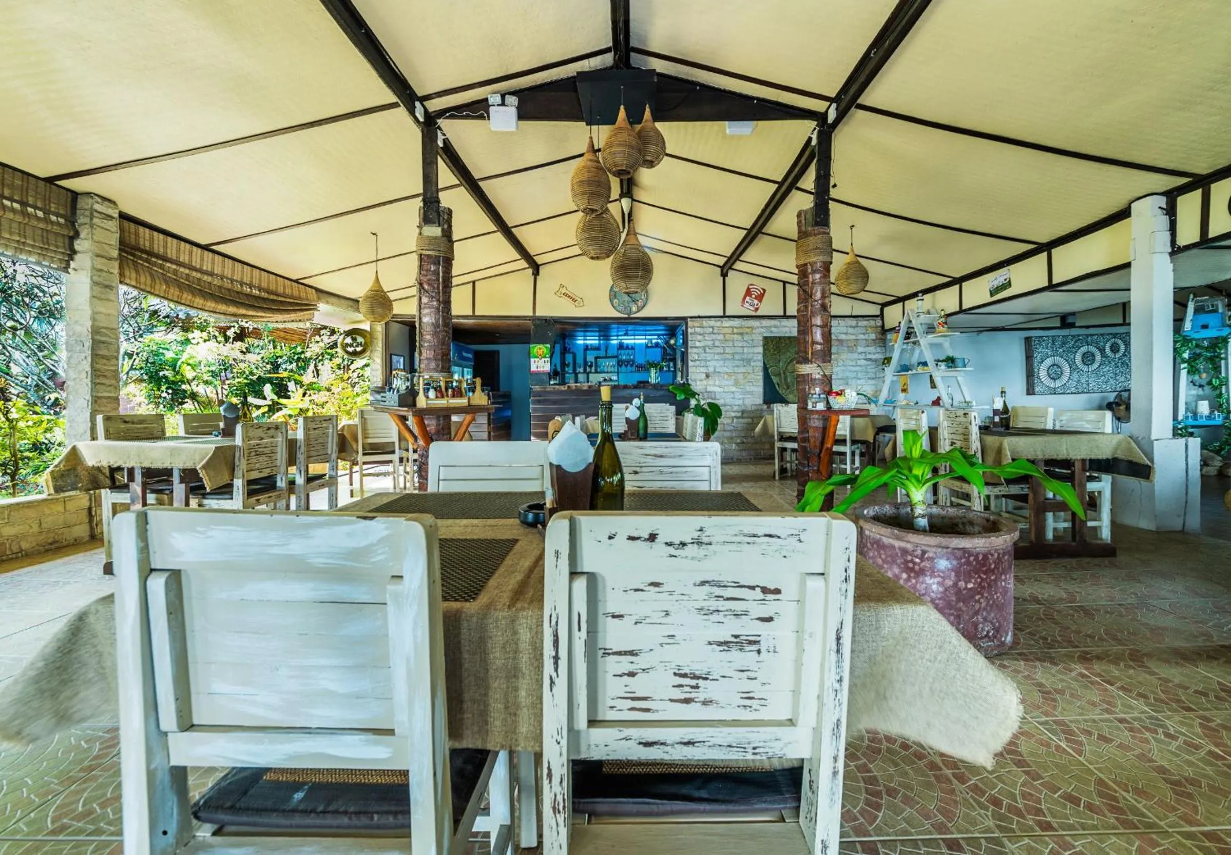 Continental breakfast in Phangan Beach Resort